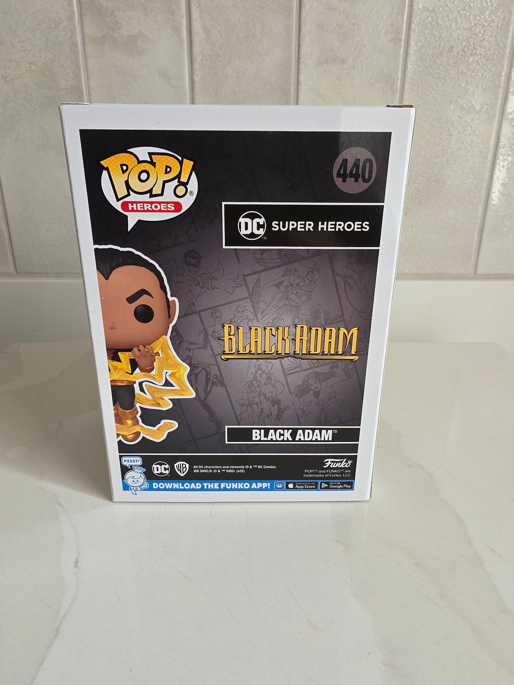 Funko Pop! Black Adam 440 (pre-owned) - Frog Vault Collectables