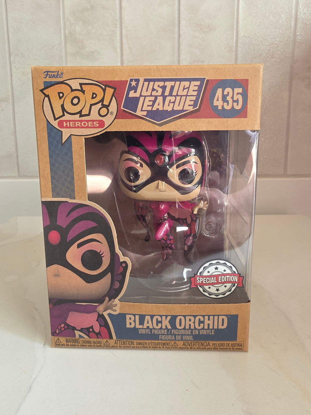Funko Pop! Black Orchid 435 (pre-owned) - Frog Vault Collectables