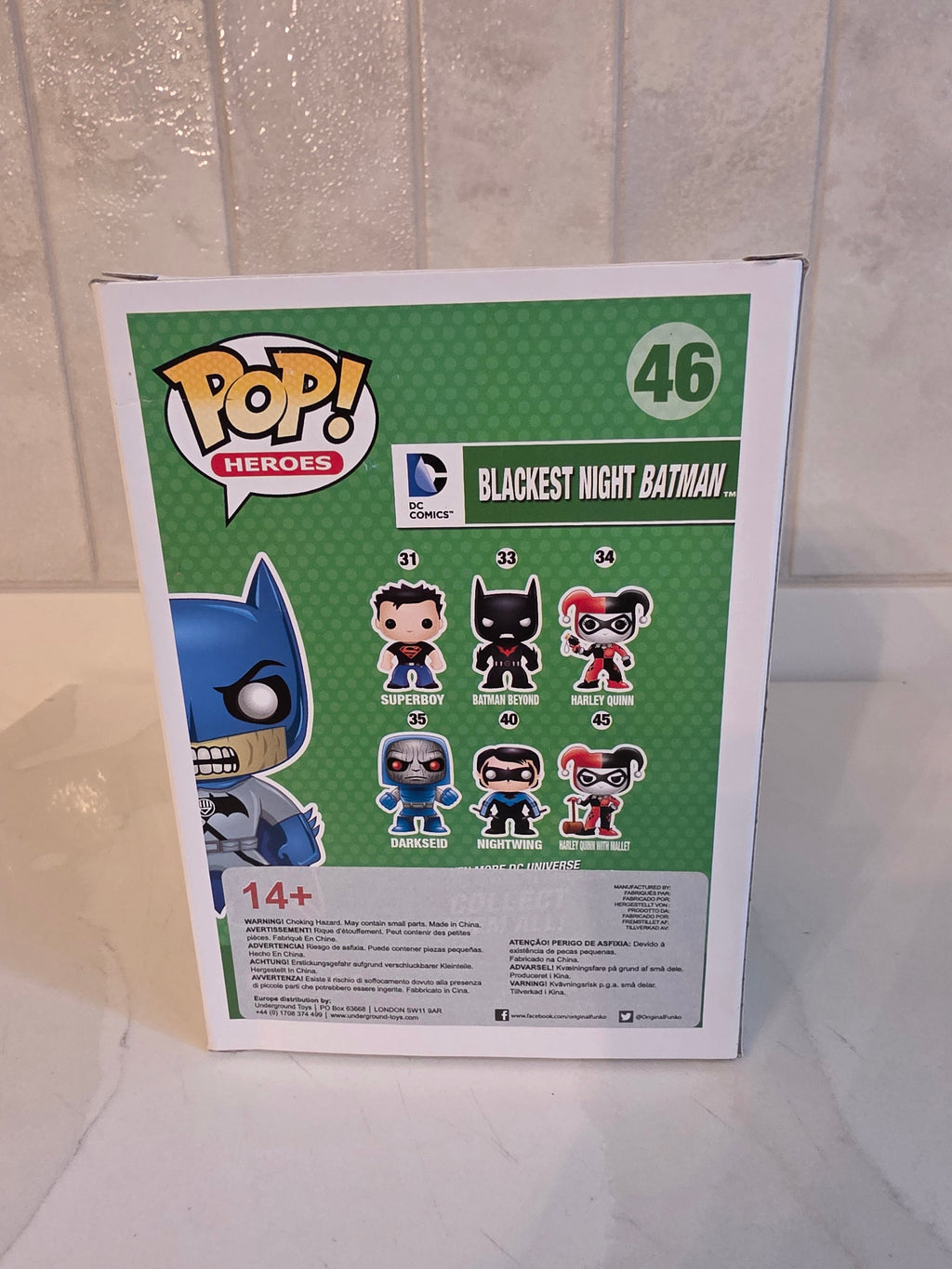 Funko Pop! Blackest Night Batman 46 (pre-owned) - Frog Vault Collectables