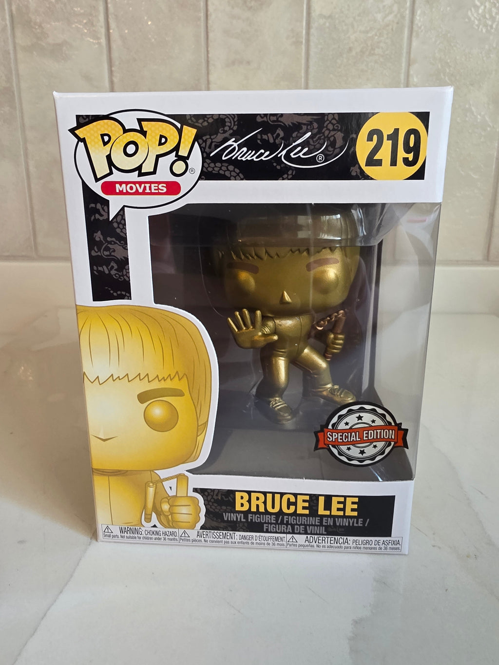 Funko Pop! Bruce Lee 219 (pre-owned) - Frog Vault Collectables