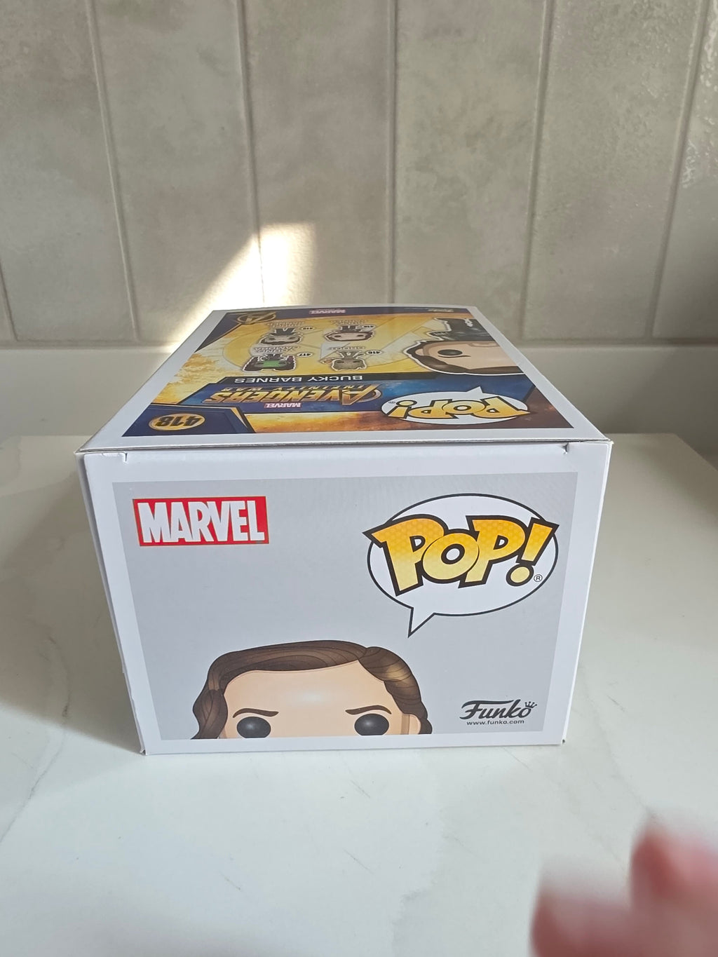 Funko Pop! Bucky Barnes 418 (pre-owned) - Frog Vault Collectables