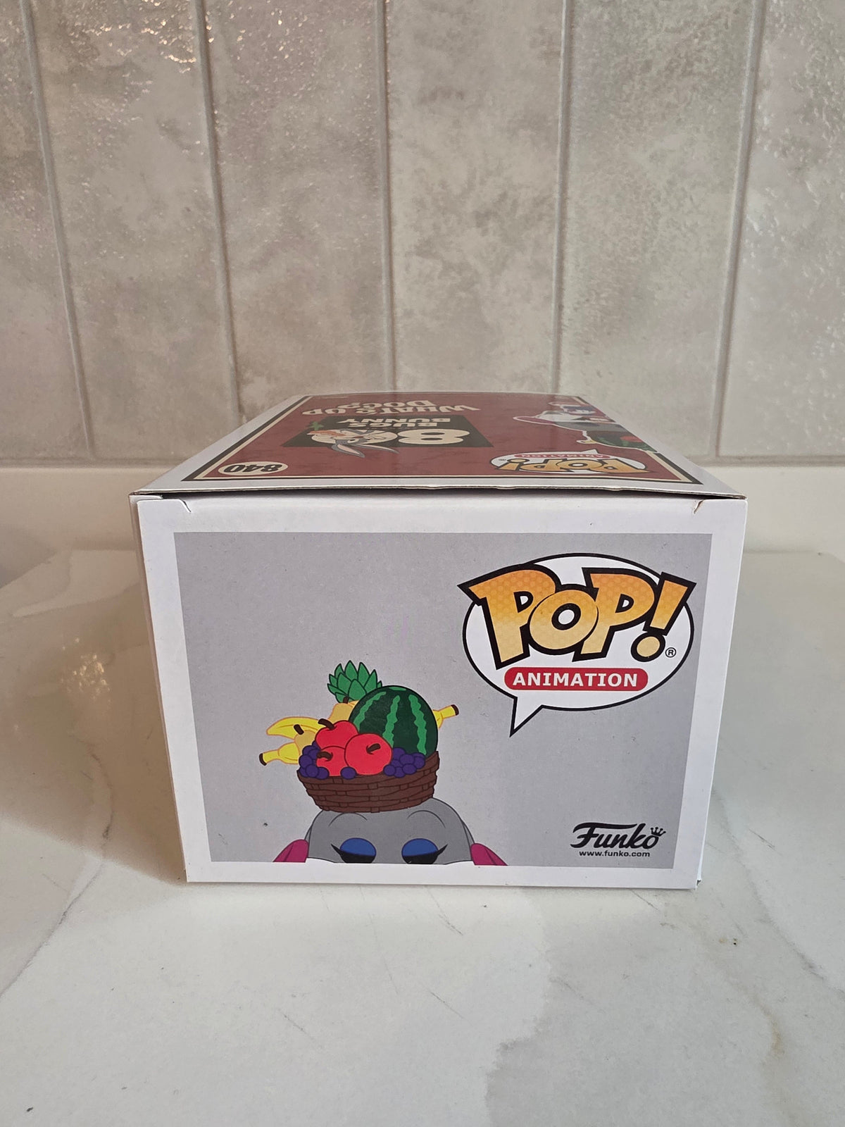 Funko Pop! Bugs Bunny (in fruit hat) 840 (pre-owned) - Frog Vault Collectables