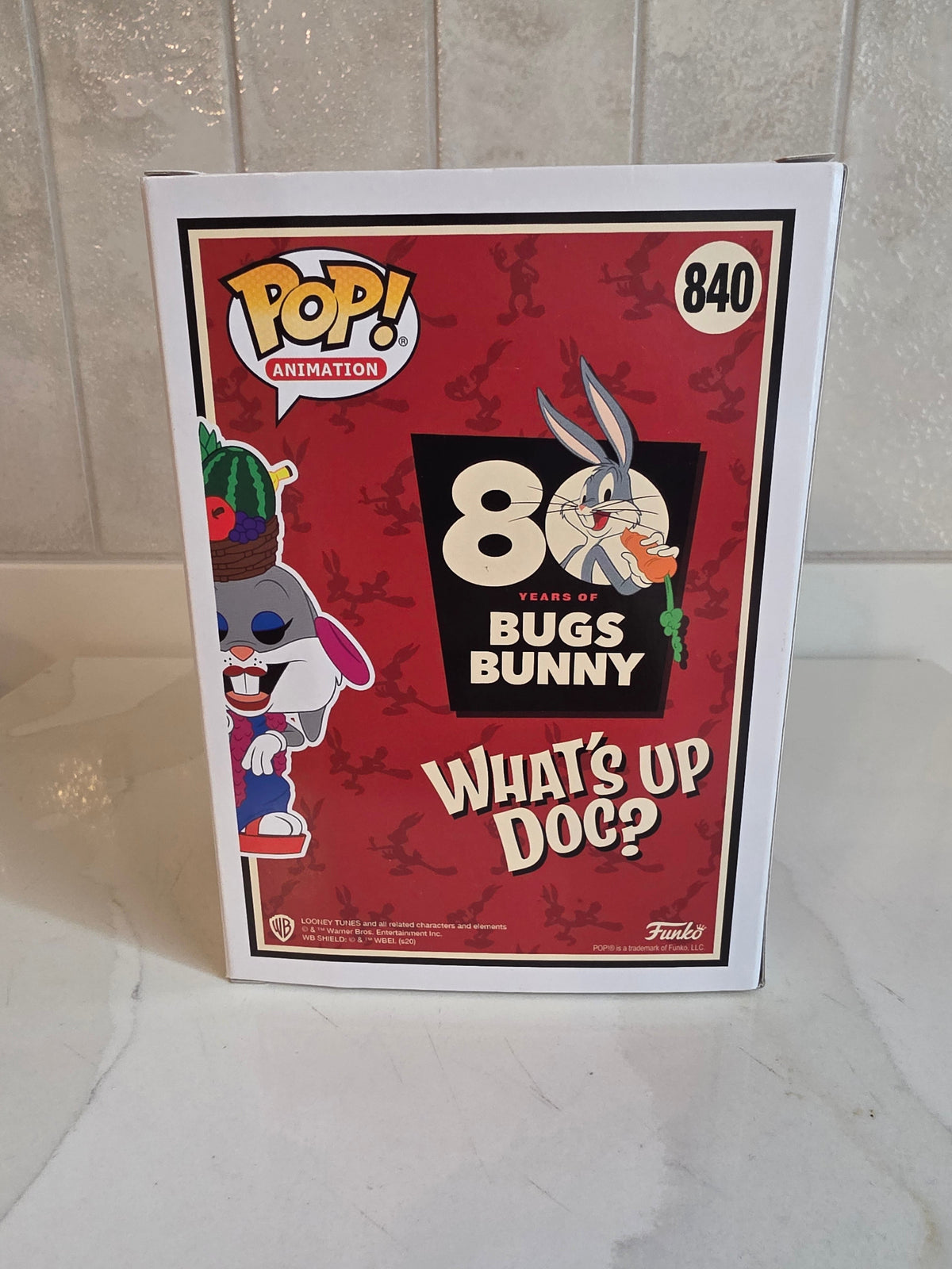 Funko Pop! Bugs Bunny (in fruit hat) 840 (pre-owned) - Frog Vault Collectables