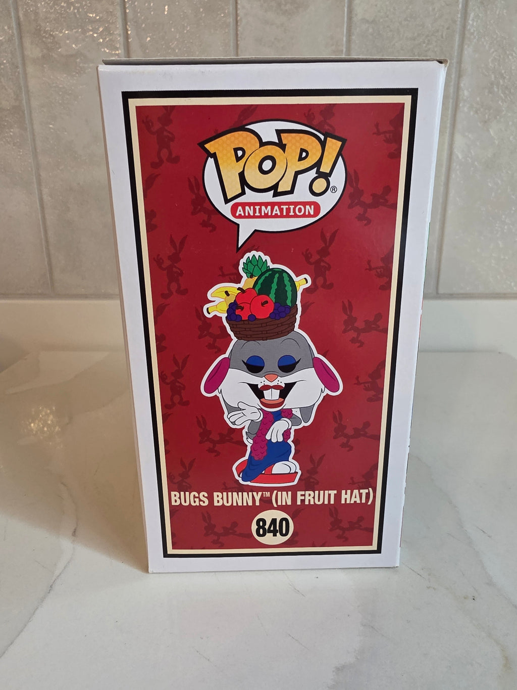 Funko Pop! Bugs Bunny (in fruit hat) 840 (pre-owned) - Frog Vault Collectables
