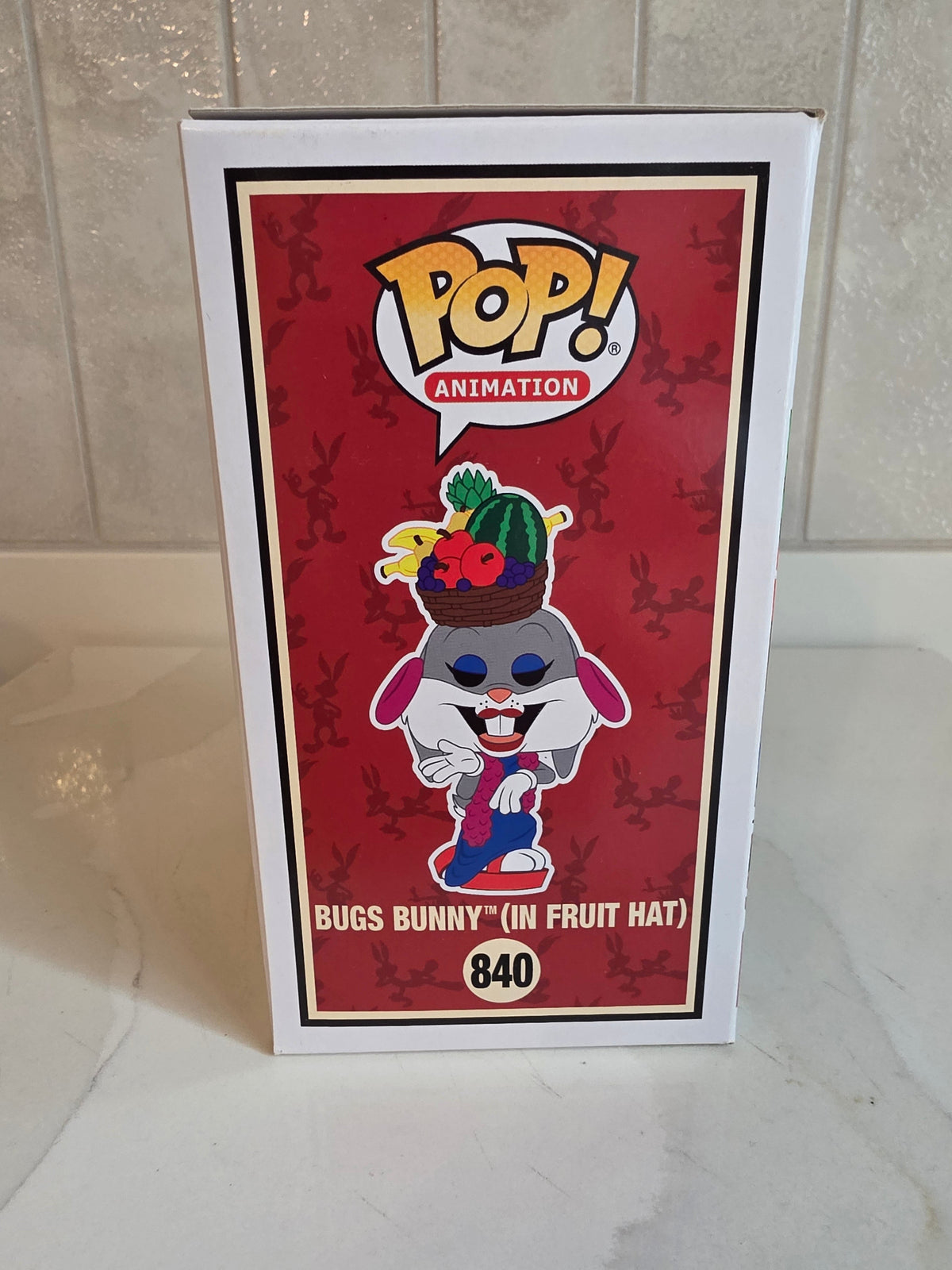 Funko Pop! Bugs Bunny (in fruit hat) 840 (pre-owned) - Frog Vault Collectables
