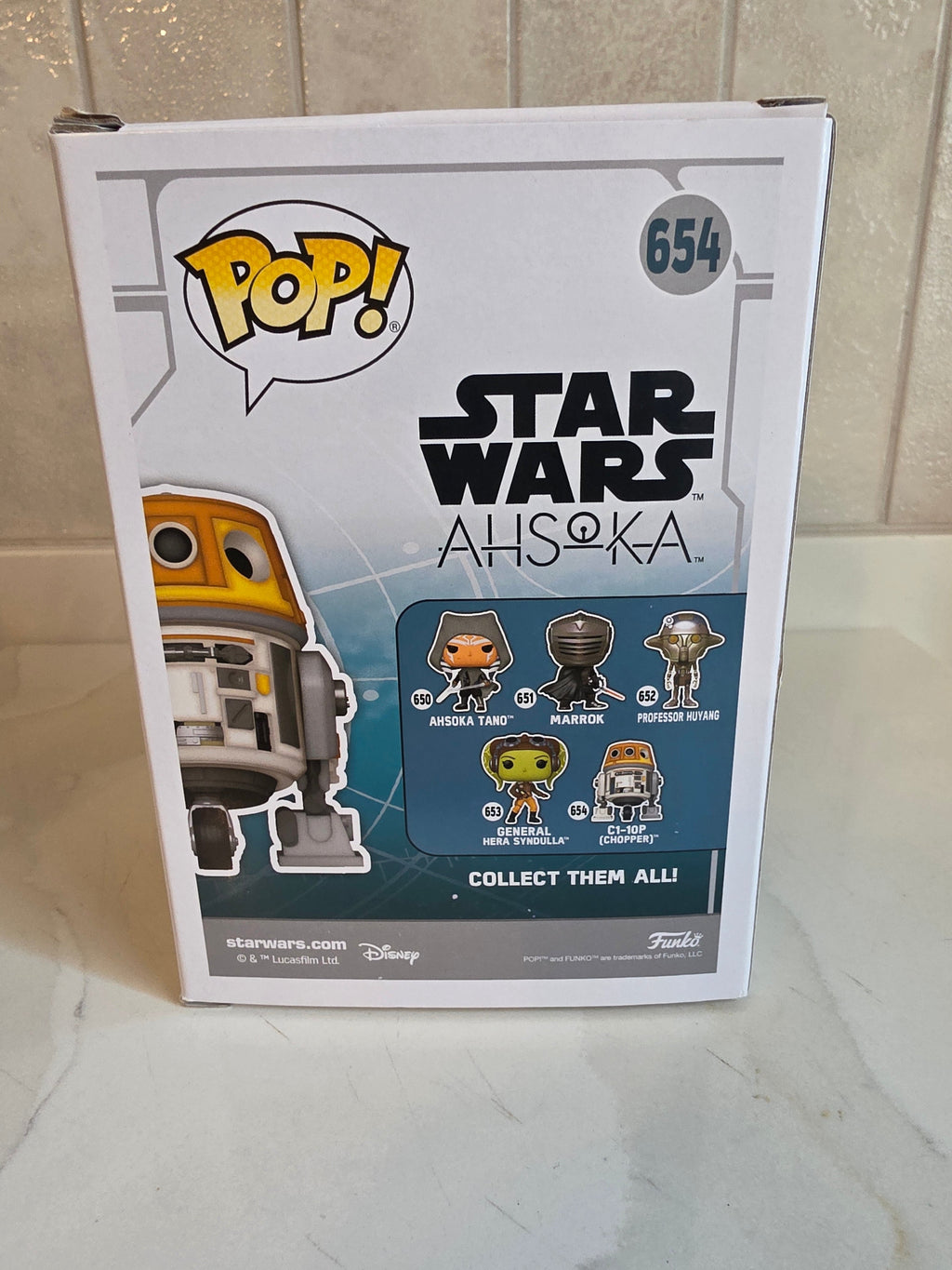 Funko Pop! C1-10P (Chopper) 654 (pre-owned) - Frog Vault Collectables