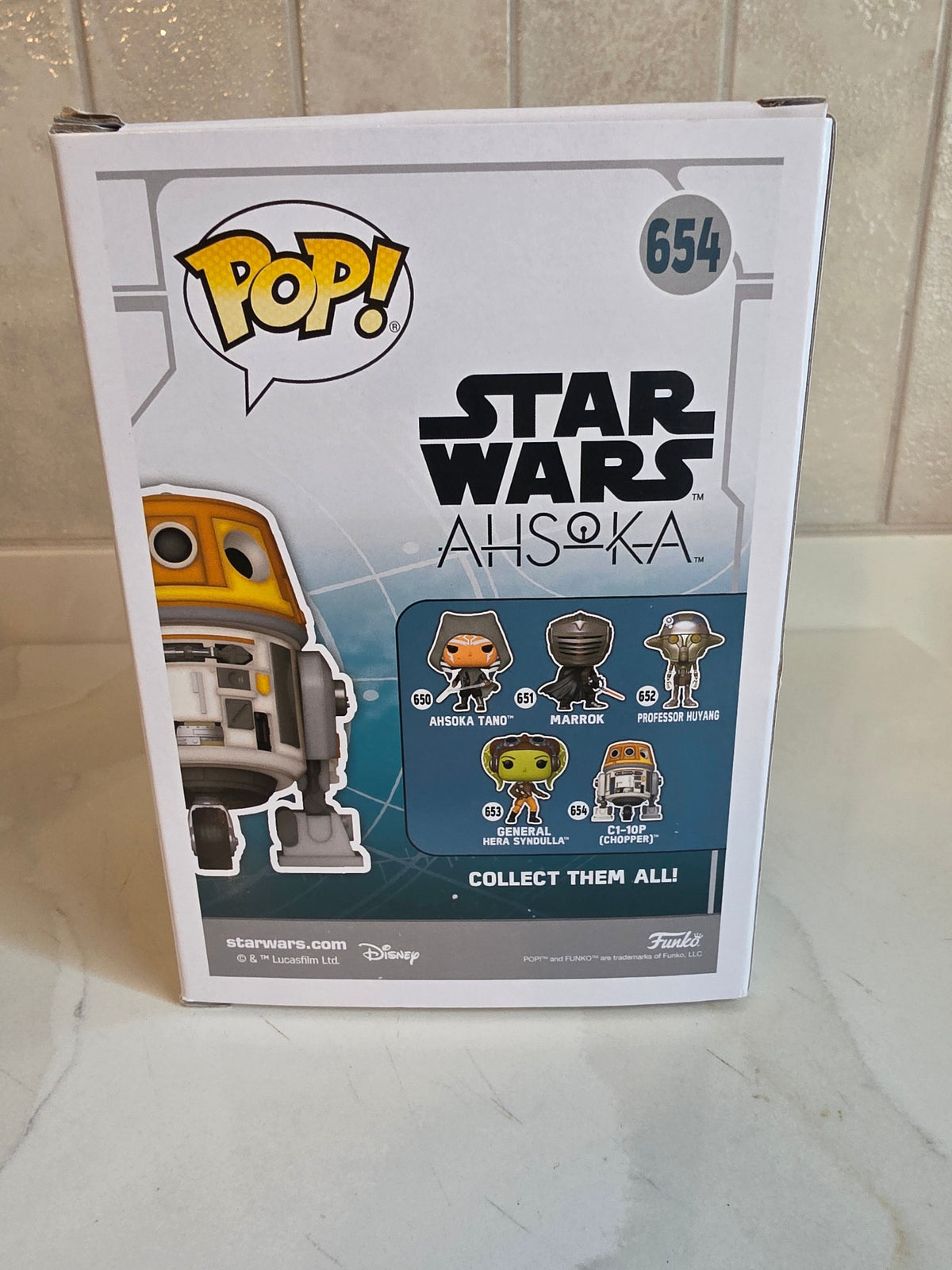 Funko Pop! C1-10P (Chopper) 654 (pre-owned) - Frog Vault Collectables