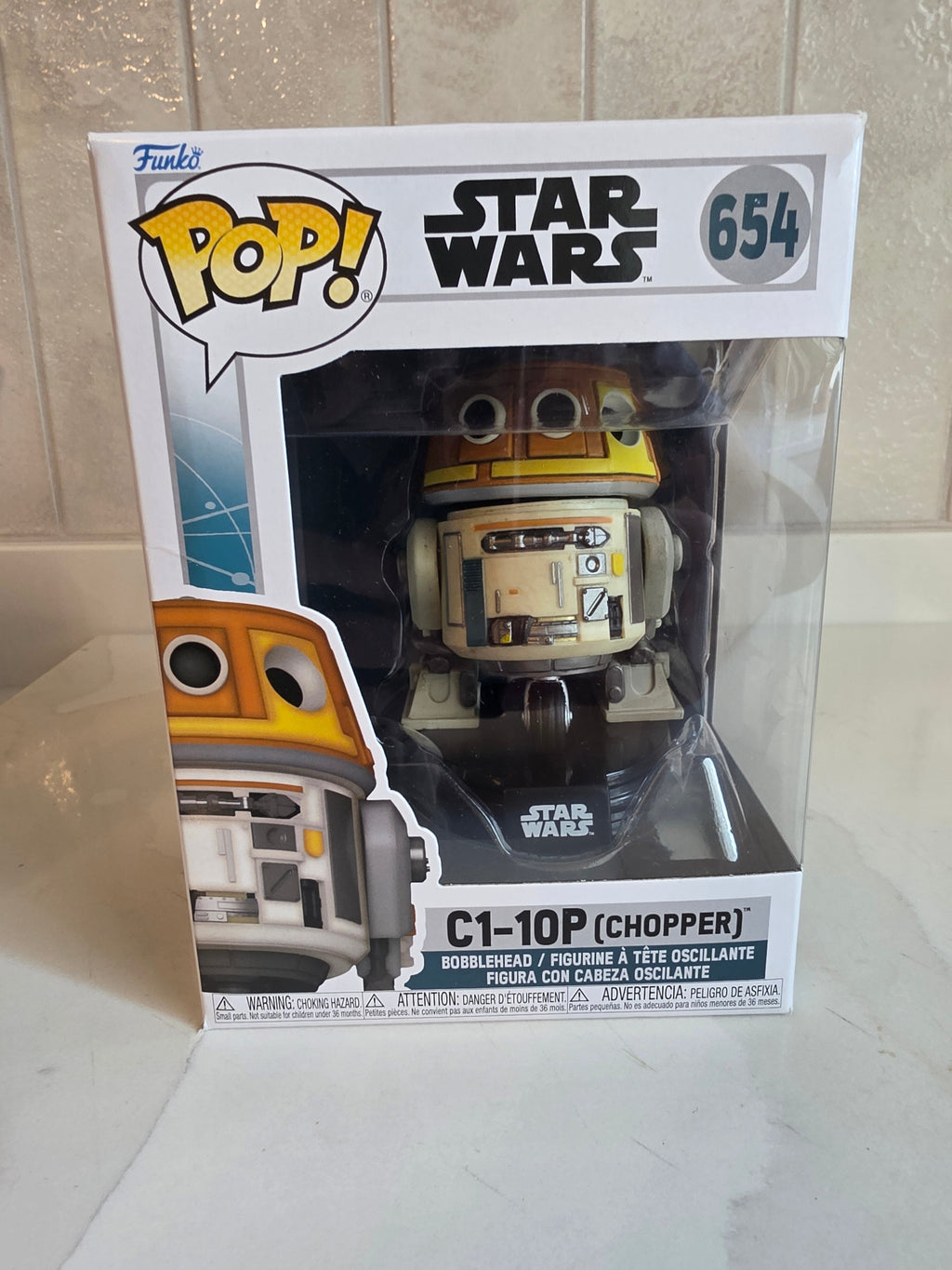 Funko Pop! C1-10P (Chopper) 654 (pre-owned) - Frog Vault Collectables