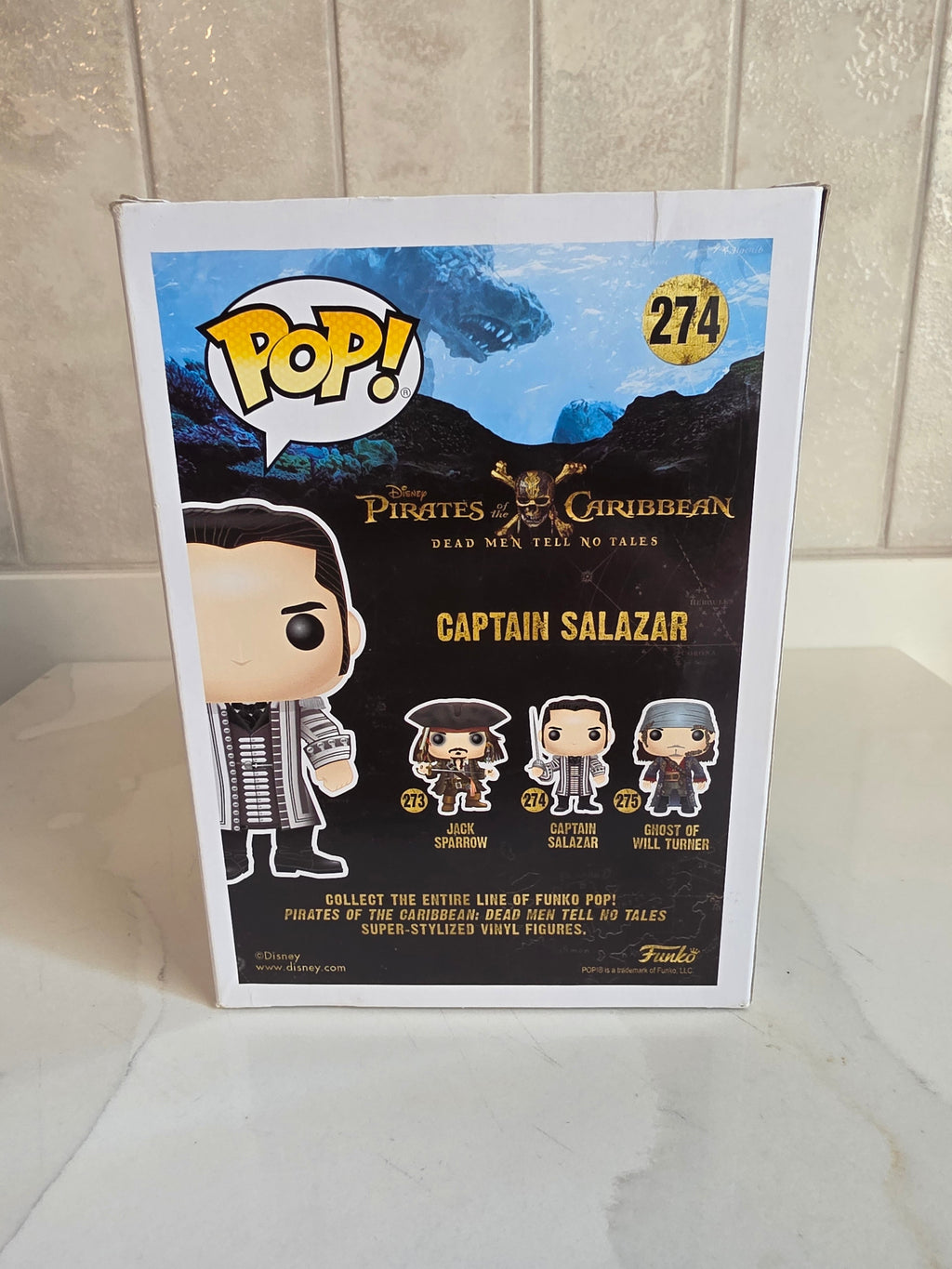 Funko Pop! Captain Salazar 274 (pre-owned) - Frog Vault Collectables