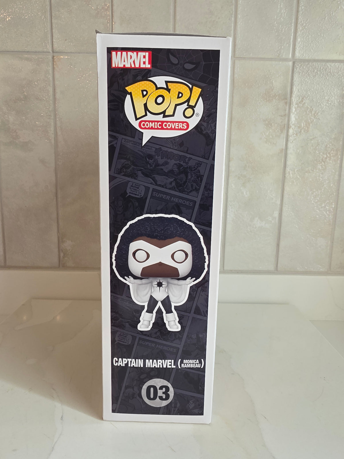 Funko Pop! Comic Covers Captain Marvel (Monica Rambeau) (un-opened) - Frog Vault Collectables