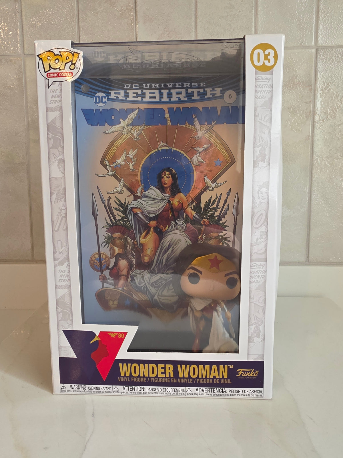Funko Pop! Comic Covers Wonder Woman (un-opened, seal still intact) - Frog Vault Collectables