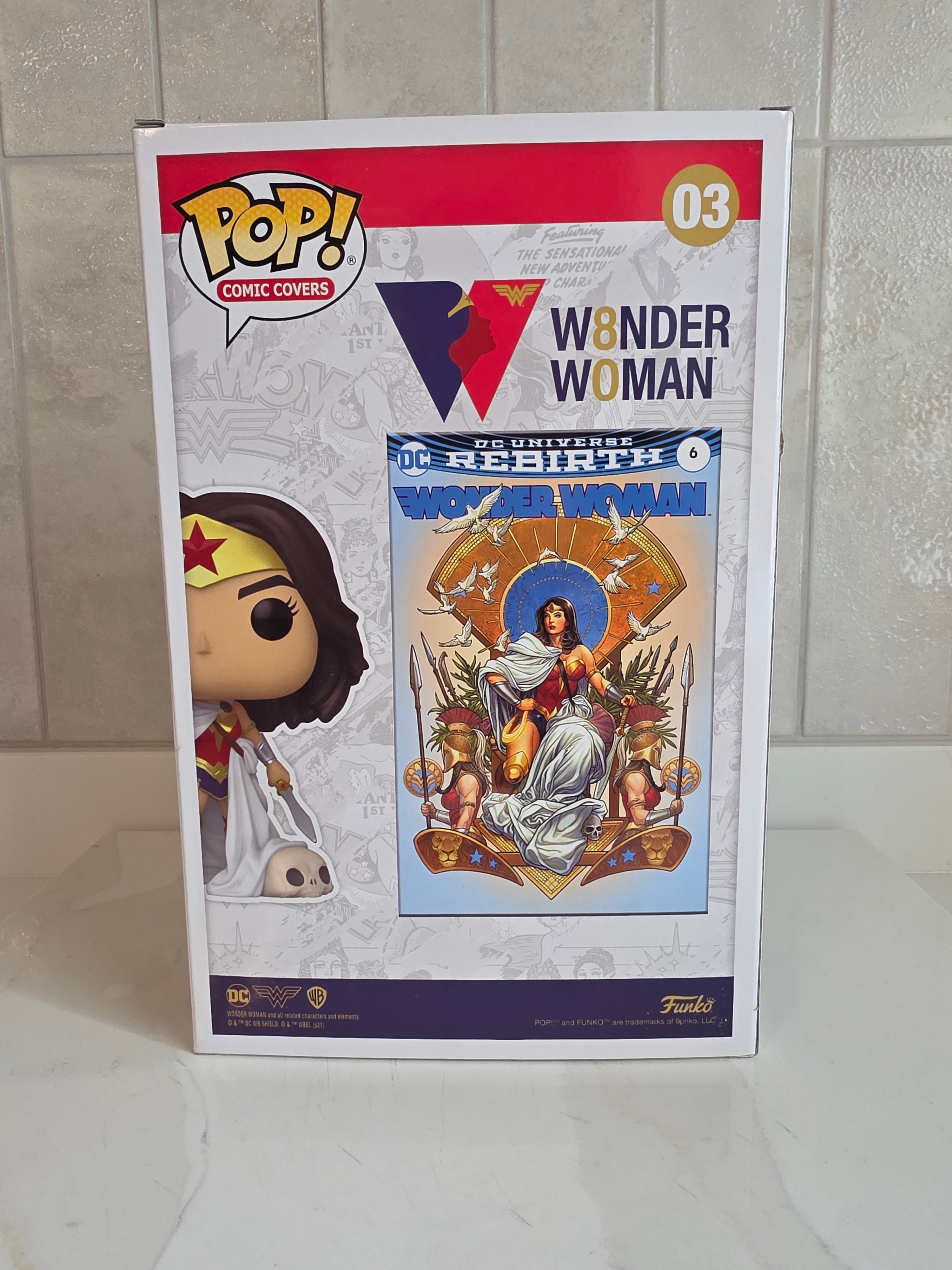 Funko Pop! Comic Covers Wonder Woman (un-opened, seal still intact) - Frog Vault Collectables