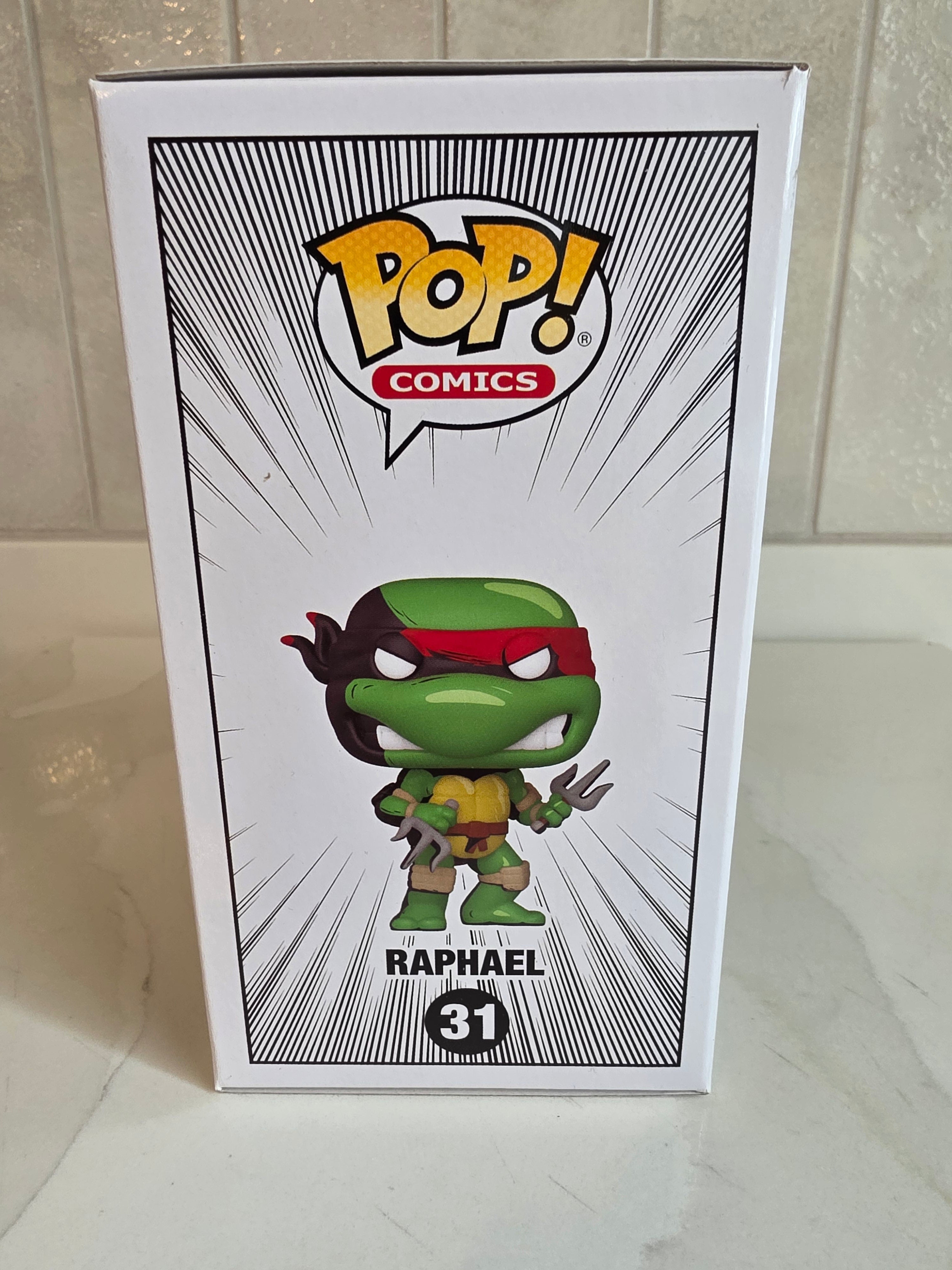 Funko Pop! Comics Raphael 31 (pre-owned) - Frog Vault Collectables