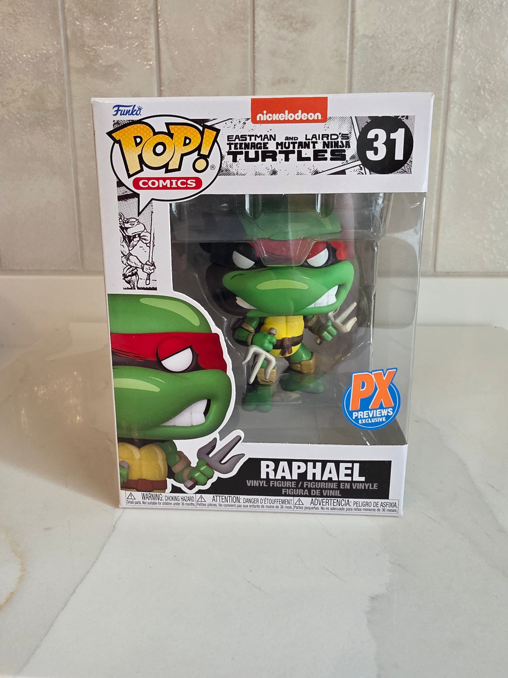 Funko Pop! Comics Raphael 31 (pre-owned) - Frog Vault Collectables