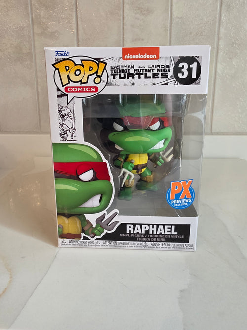 Funko Pop! Comics Raphael 31 (pre-owned) - Frog Vault Collectables
