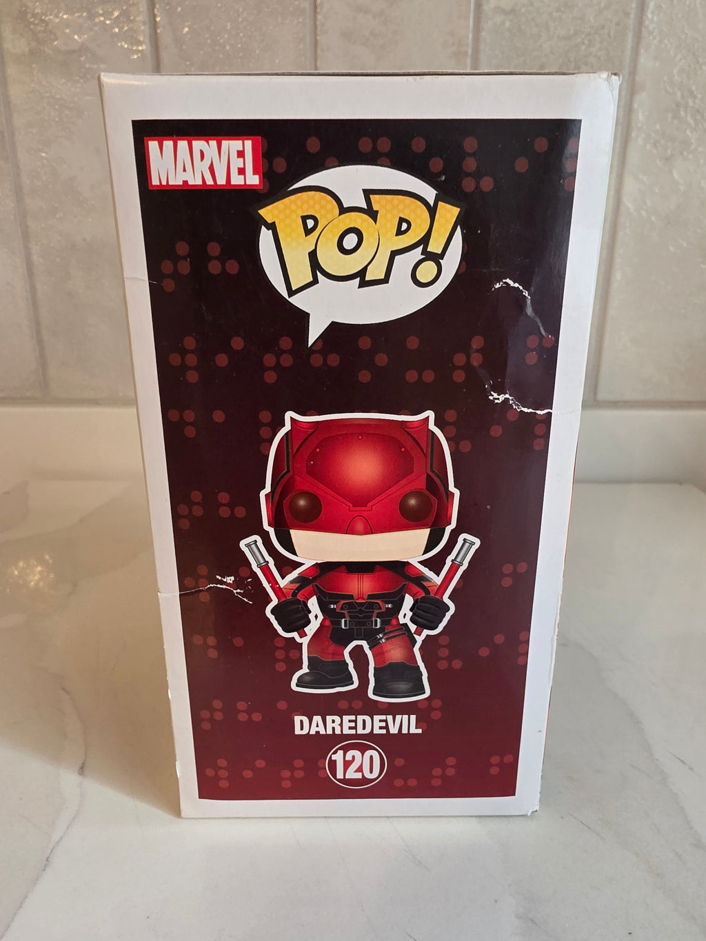 Funko Pop! Daredevil 120 (pre-owned) (Fair condition) - Frog Vault Collectables