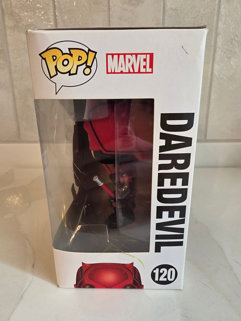 Funko Pop! Daredevil 120 (pre-owned) (Fair condition) - Frog Vault Collectables