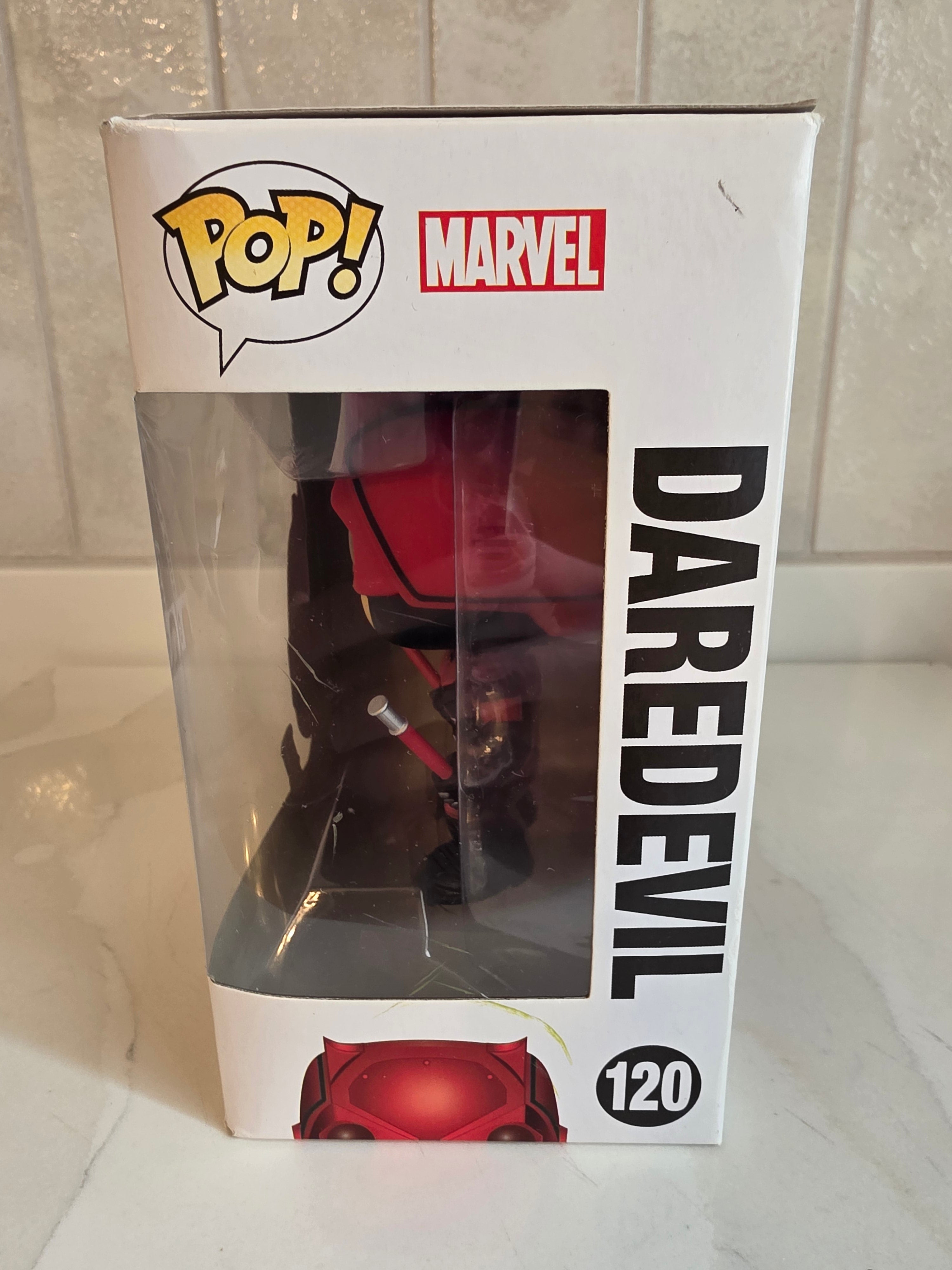 Funko Pop! Daredevil 120 (pre-owned) (Fair condition) - Frog Vault Collectables