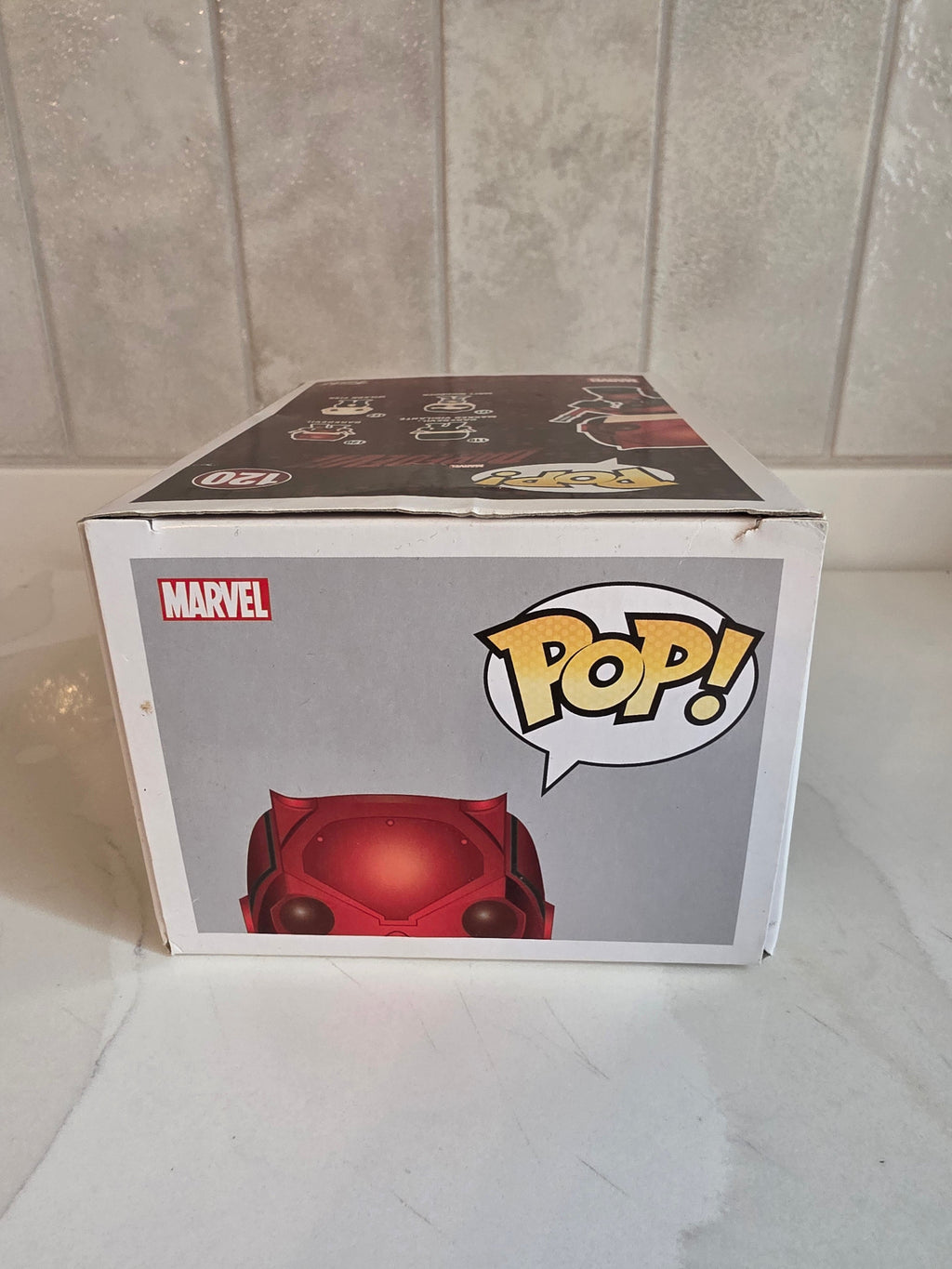 Funko Pop! Daredevil 120 (pre-owned) (Fair condition) - Frog Vault Collectables