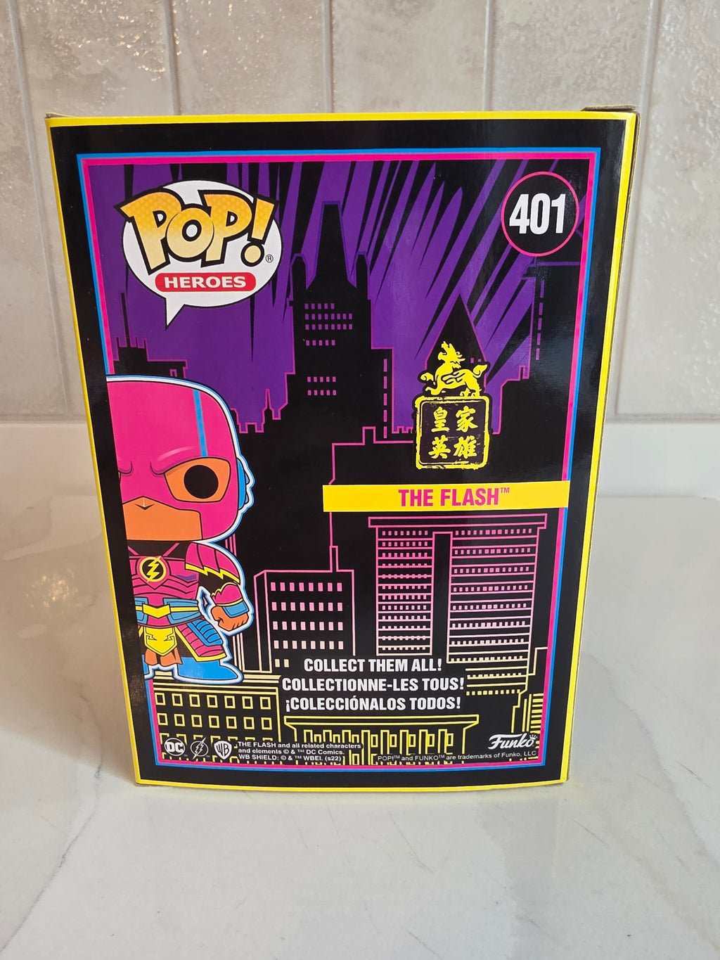 Funko Pop! DC Flash 401 (blacklight) (pre-owned) - Frog Vault Collectables