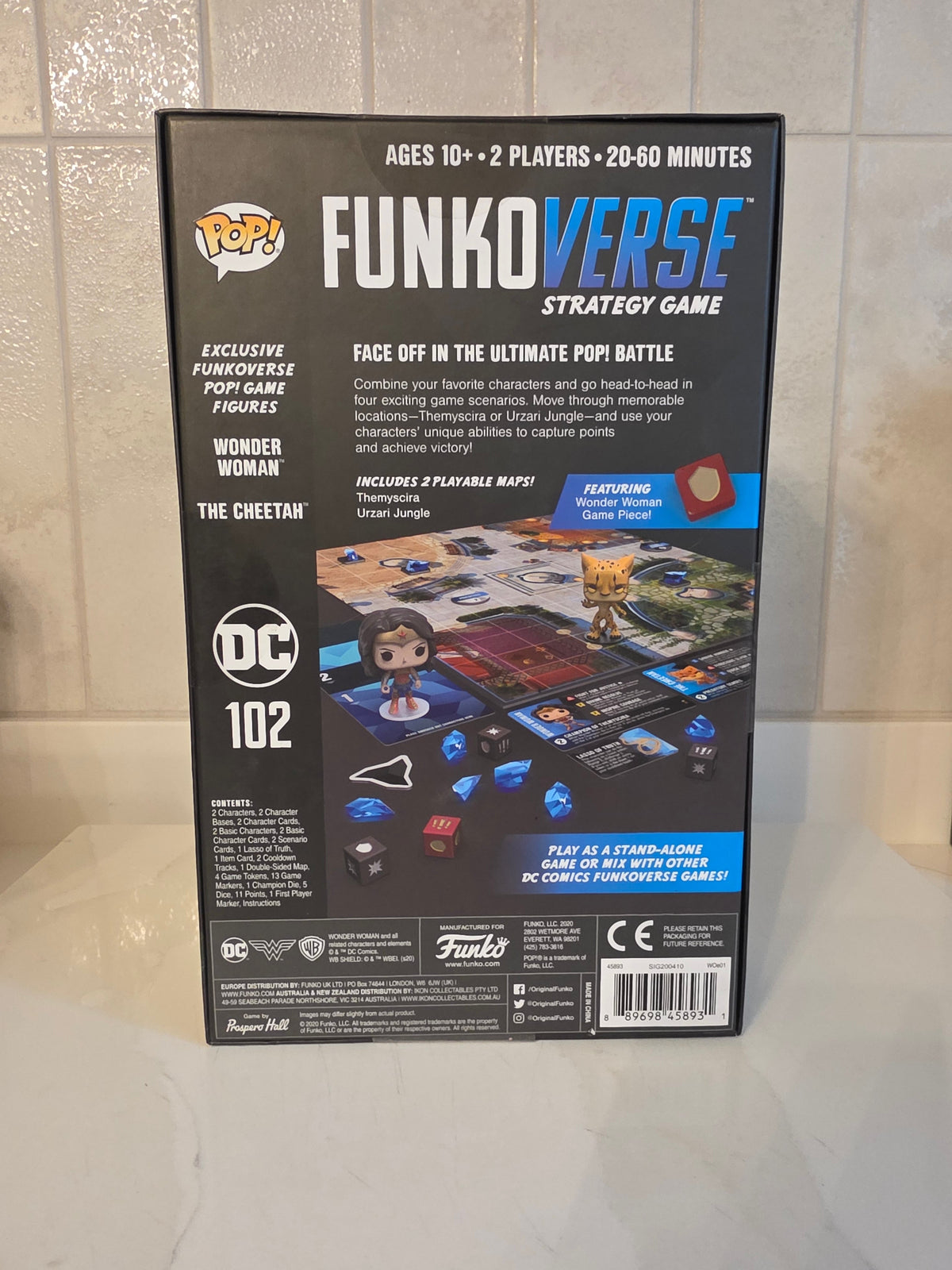Funko Pop! DC Funko Verse Stratergy Game 102 new in box - Frog Vault Collectables