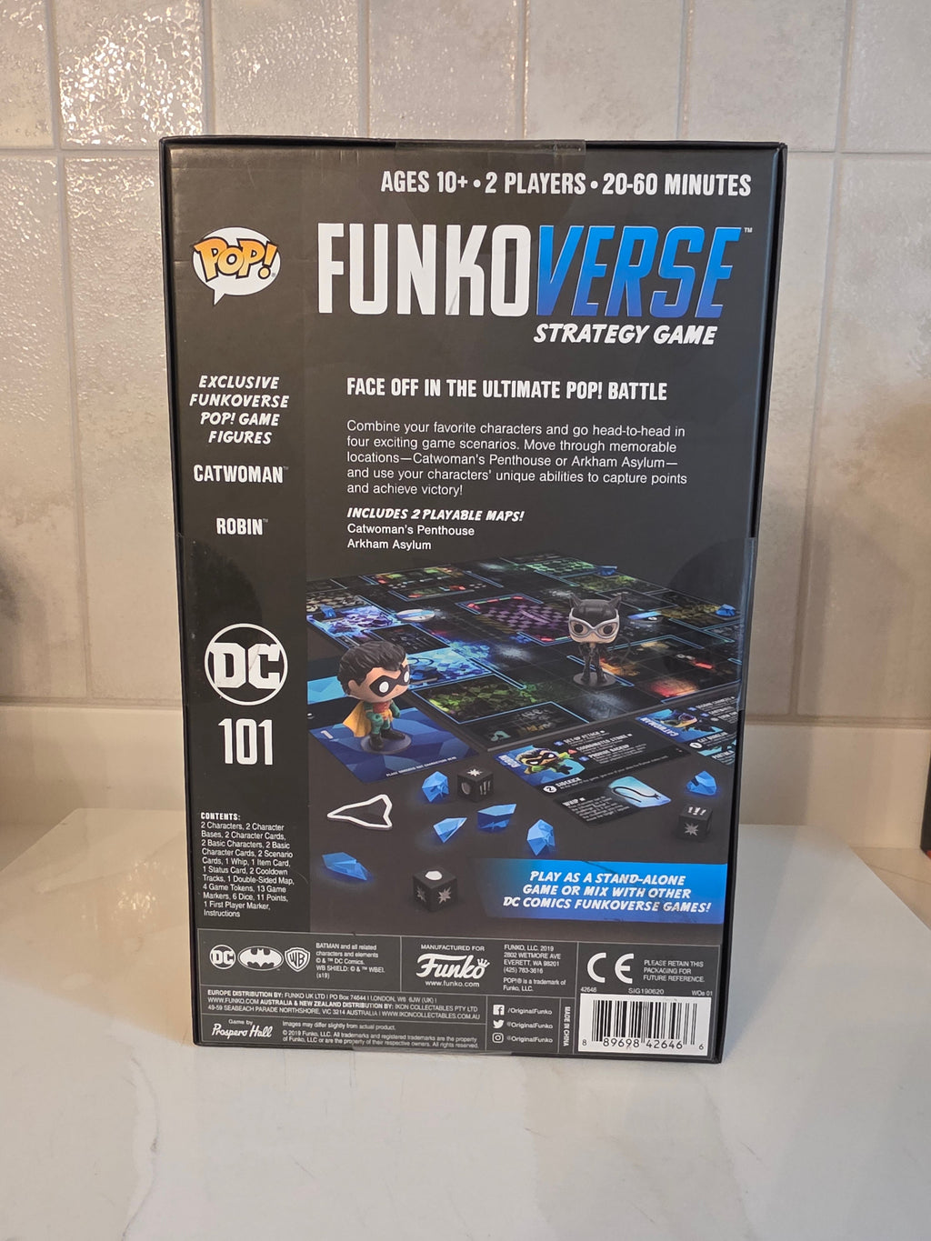 Funko Pop! DC Funko Verse Stratergy Game new in box - Frog Vault Collectables