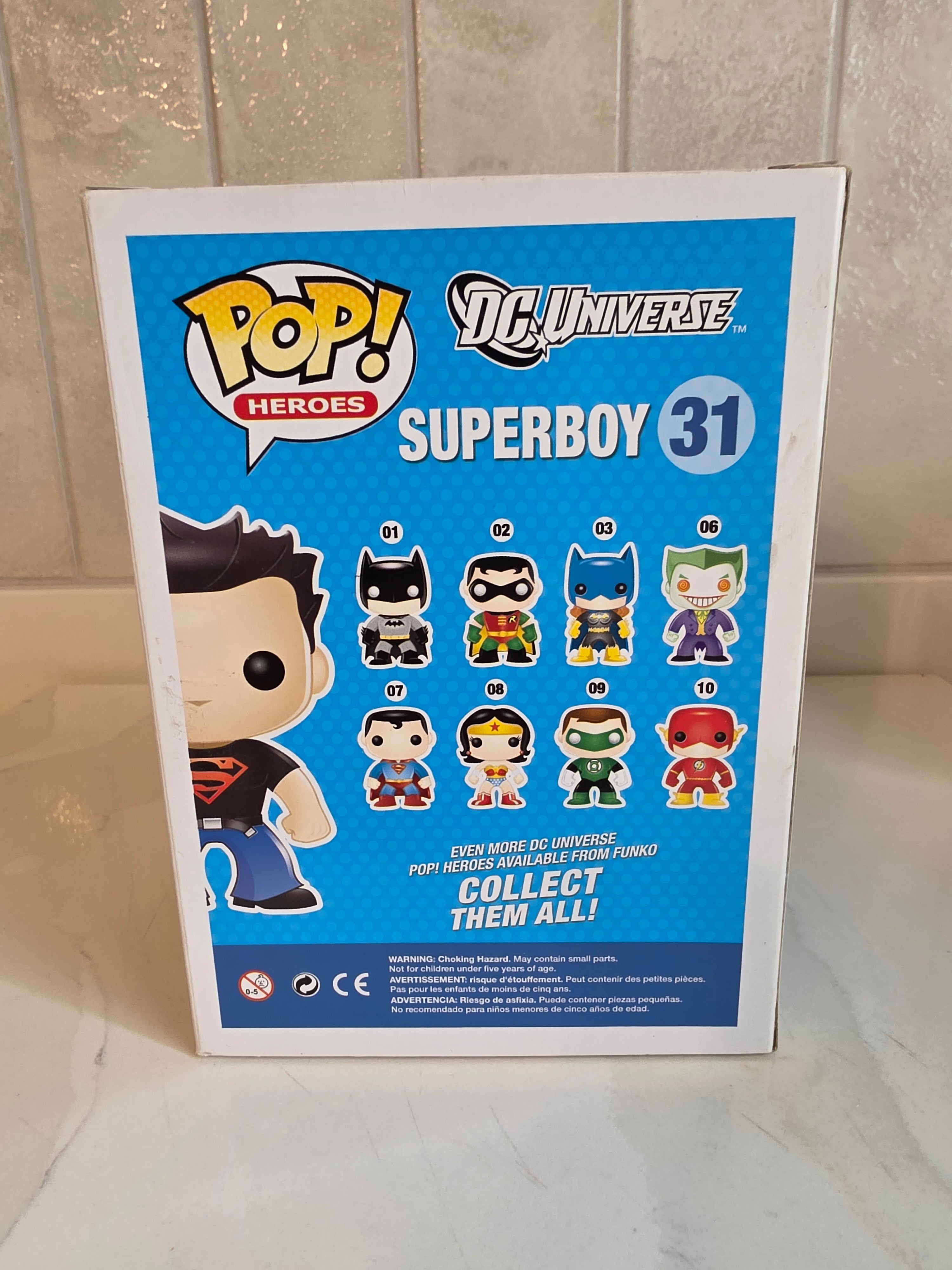 Funko Pop! DC Superboy 31 (pre-owned) - Frog Vault Collectables