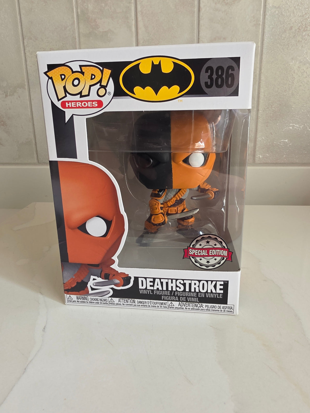 Funko Pop! Deathstroke 386 (pre-owned) - Frog Vault Collectables
