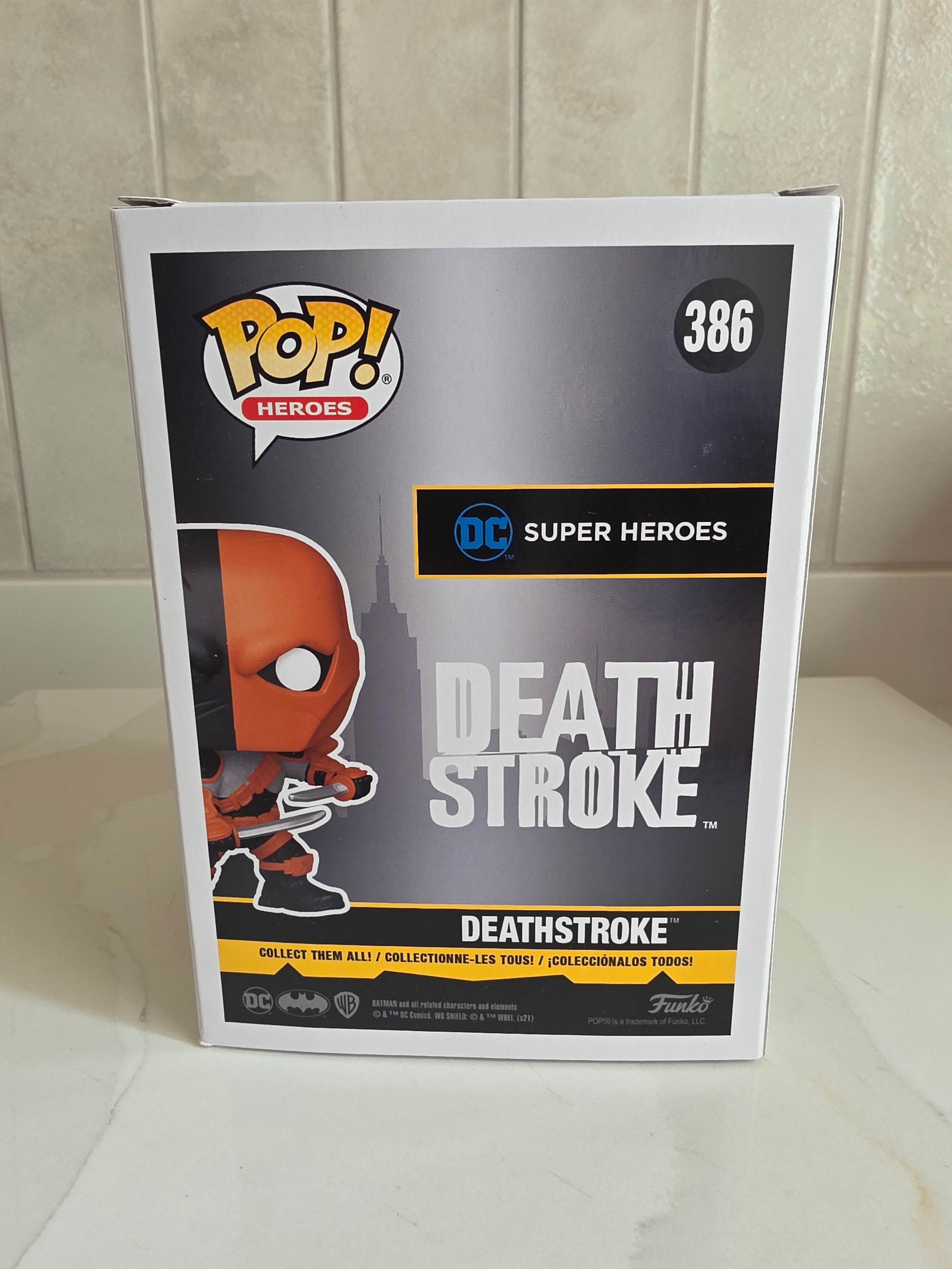 Funko Pop! Deathstroke 386 (pre-owned) - Frog Vault Collectables