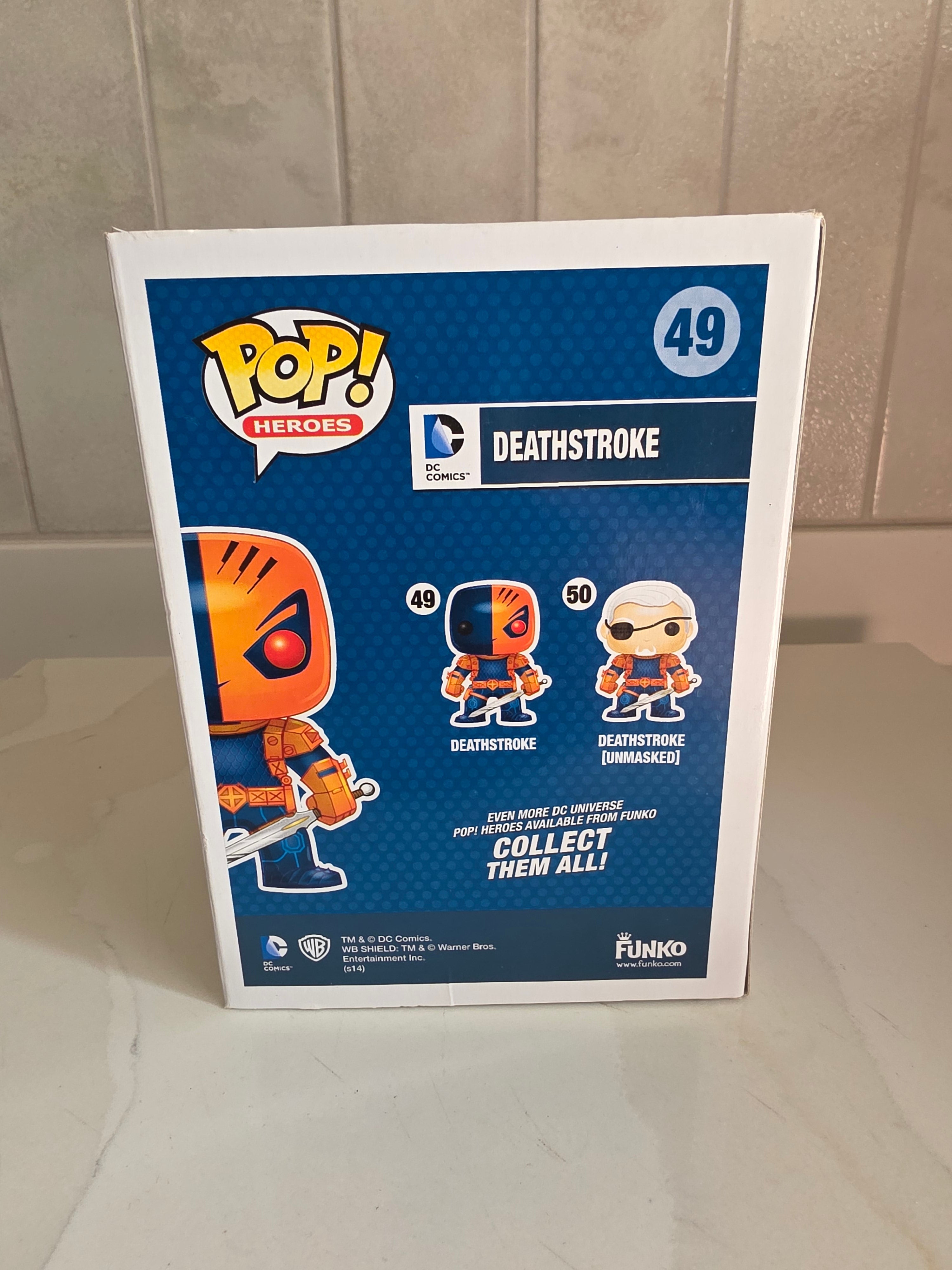 Funko Pop! Deathstroke 49 (pre-owned) - Frog Vault Collectables