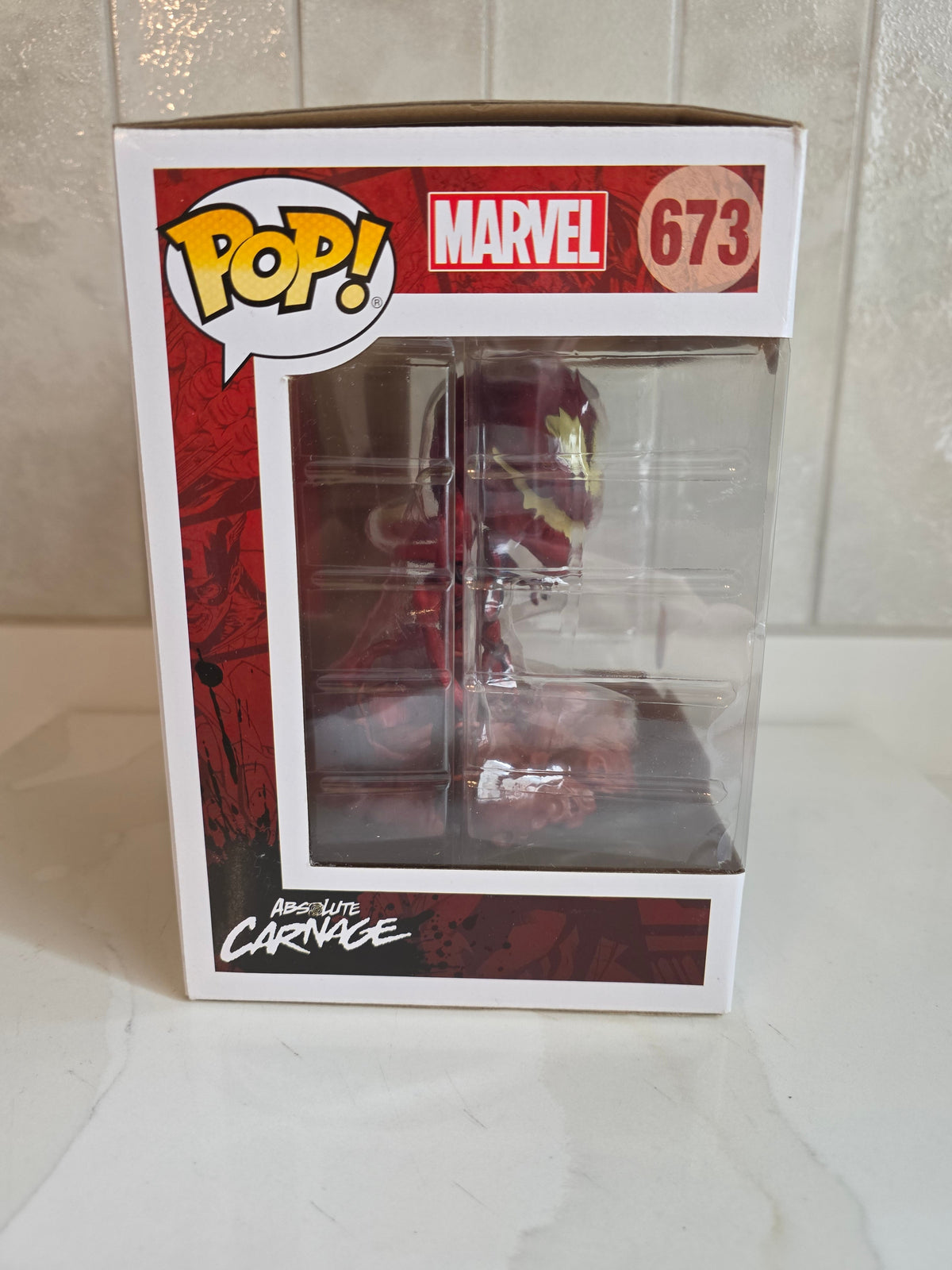 Funko Pop! Deluxe Absolute Carnage 673 (pre-owned) - Frog Vault Collectables