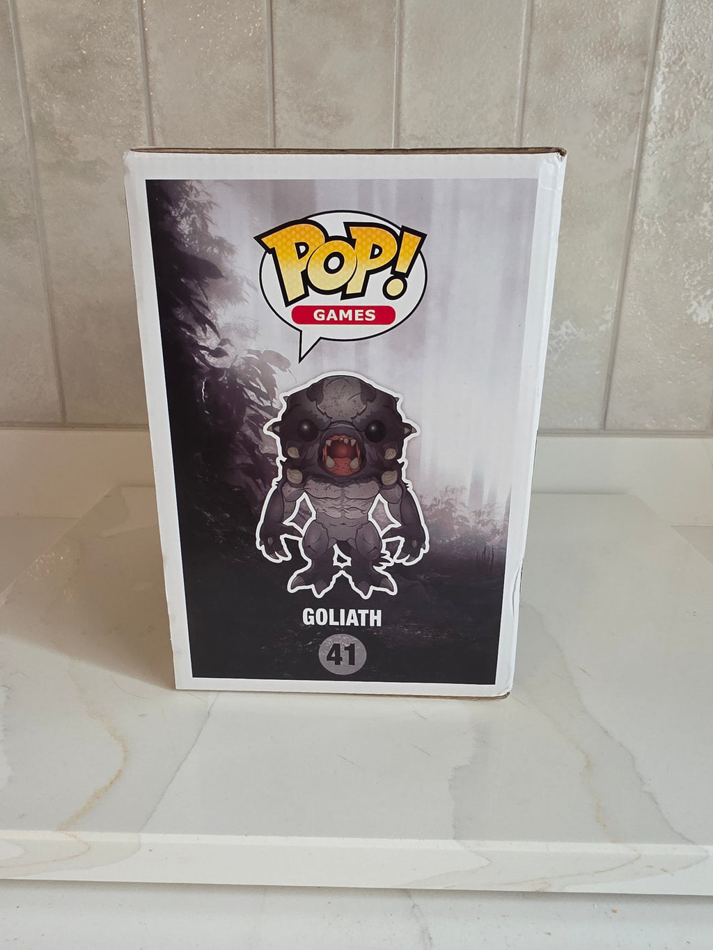 Funko Pop! Deluxe Evolve Goliath 41 (red) (pre-owned) - Frog Vault Collectables
