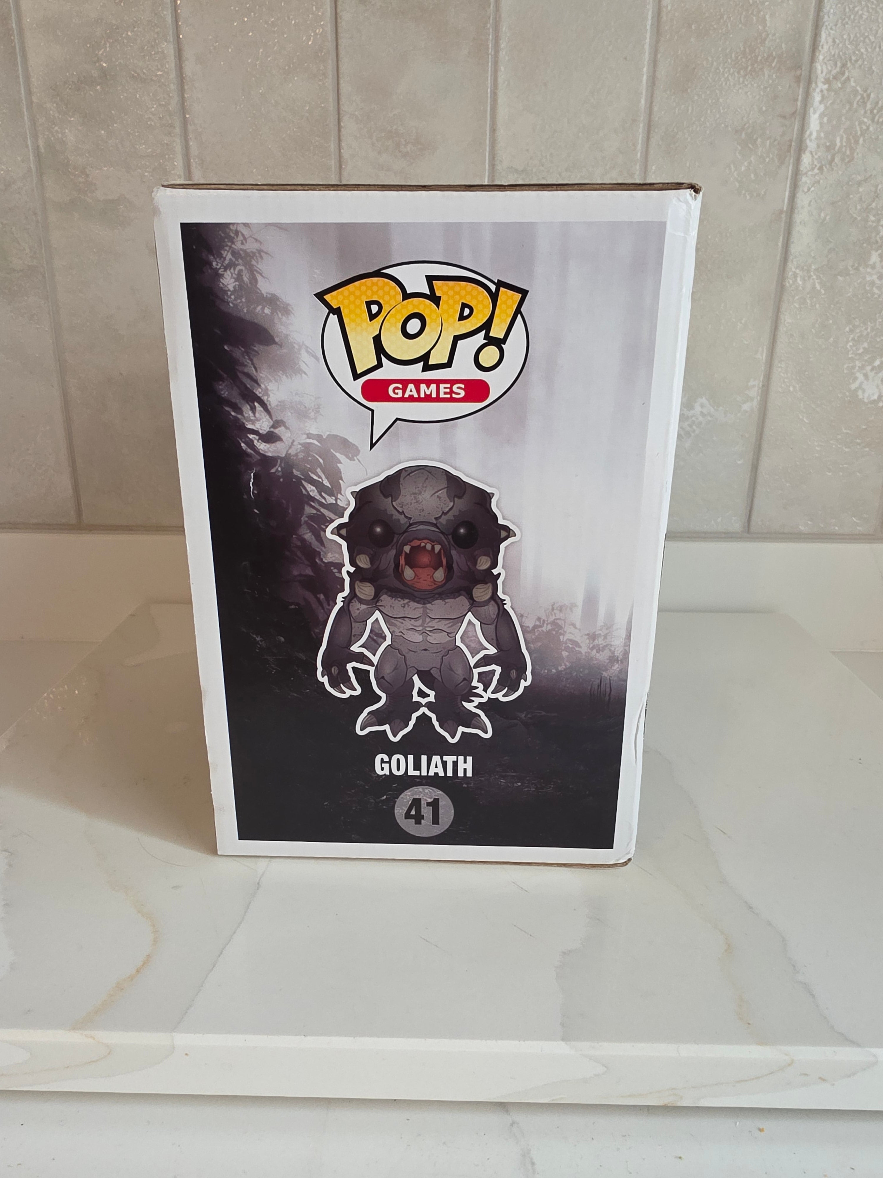 Funko Pop! Deluxe Evolve Goliath 41 (red) (pre-owned) - Frog Vault Collectables
