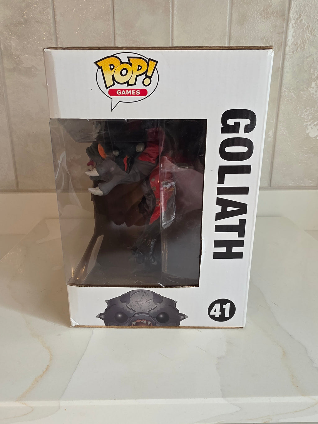 Funko Pop! Deluxe Evolve Goliath 41 (red) (pre-owned) - Frog Vault Collectables