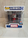 Funko Pop! Deluxe Hall of Armor: Iron Man Model 8 Silver Centurion 1038 (pre-owned) (slight damage to box) - Frog Vault Collectables
