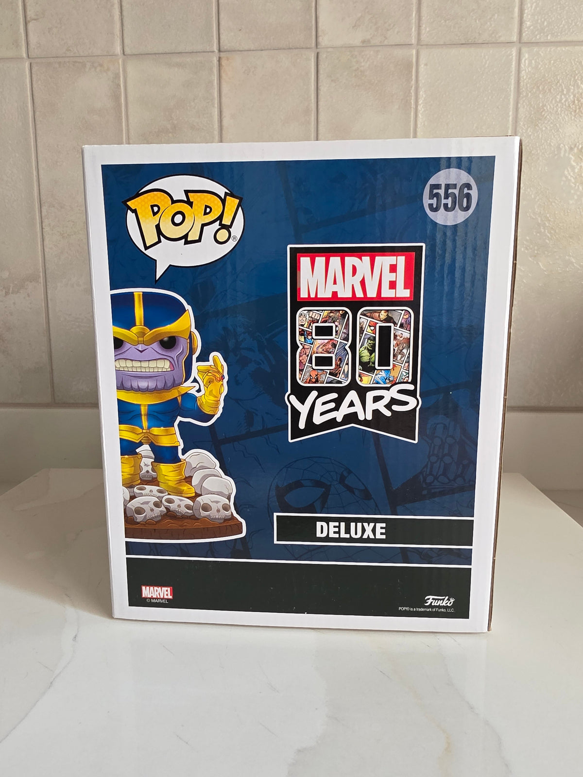 Funko Pop! Deluxe Marvel Thanos 556 (pre-owned) - Frog Vault Collectables