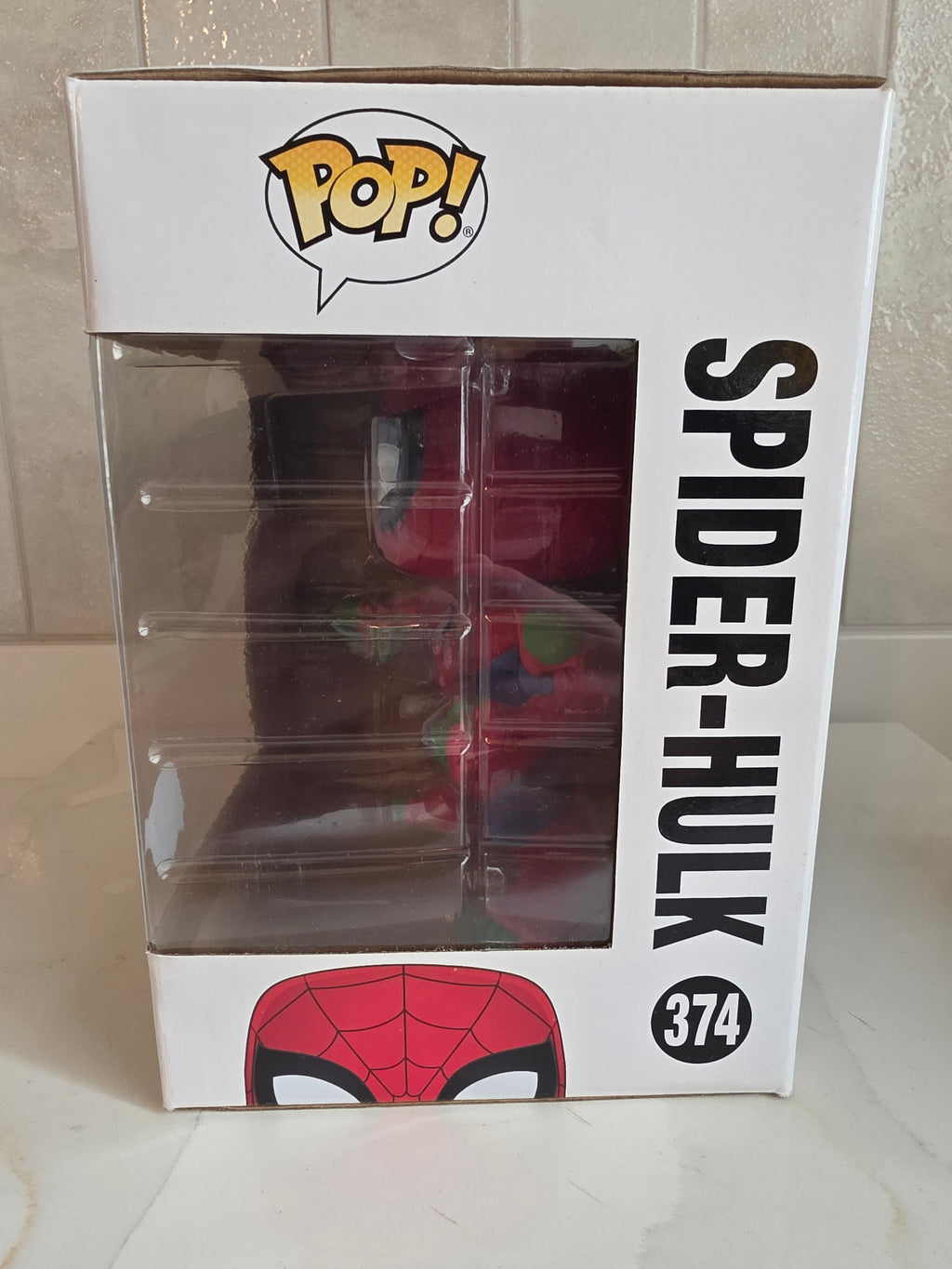 Funko Pop! Deluxe Spider-Hulk 374 (pre-owned) - Frog Vault Collectables