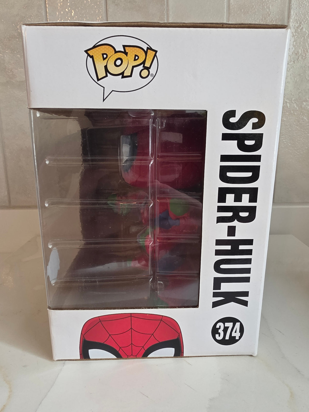 Funko Pop! Deluxe Spider-Hulk 374 (pre-owned) - Frog Vault Collectables