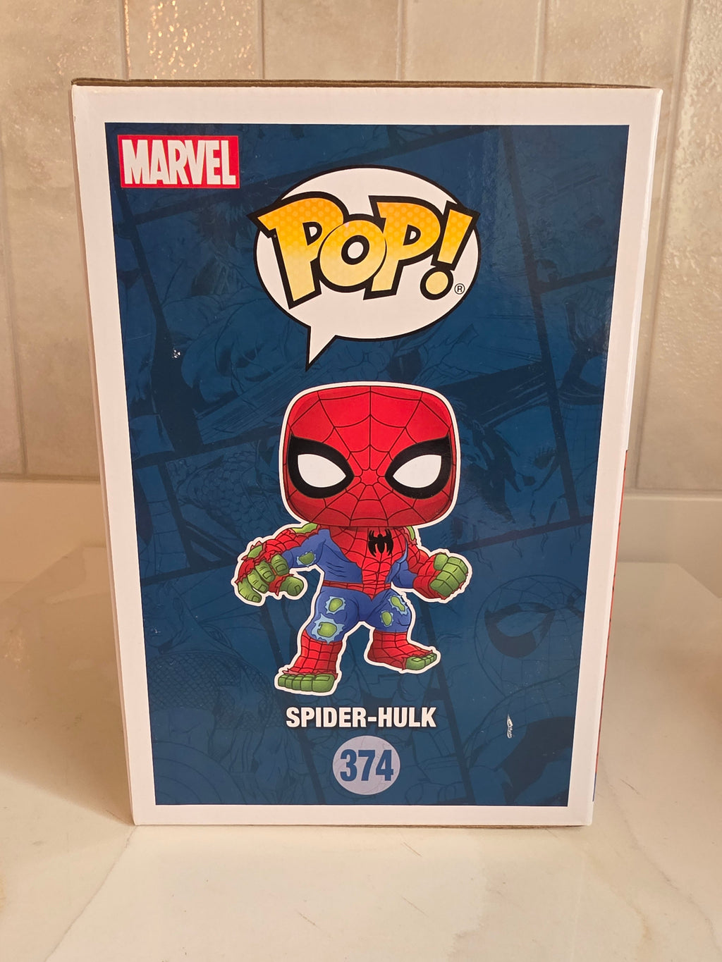 Funko Pop! Deluxe Spider-Hulk 374 (pre-owned) - Frog Vault Collectables