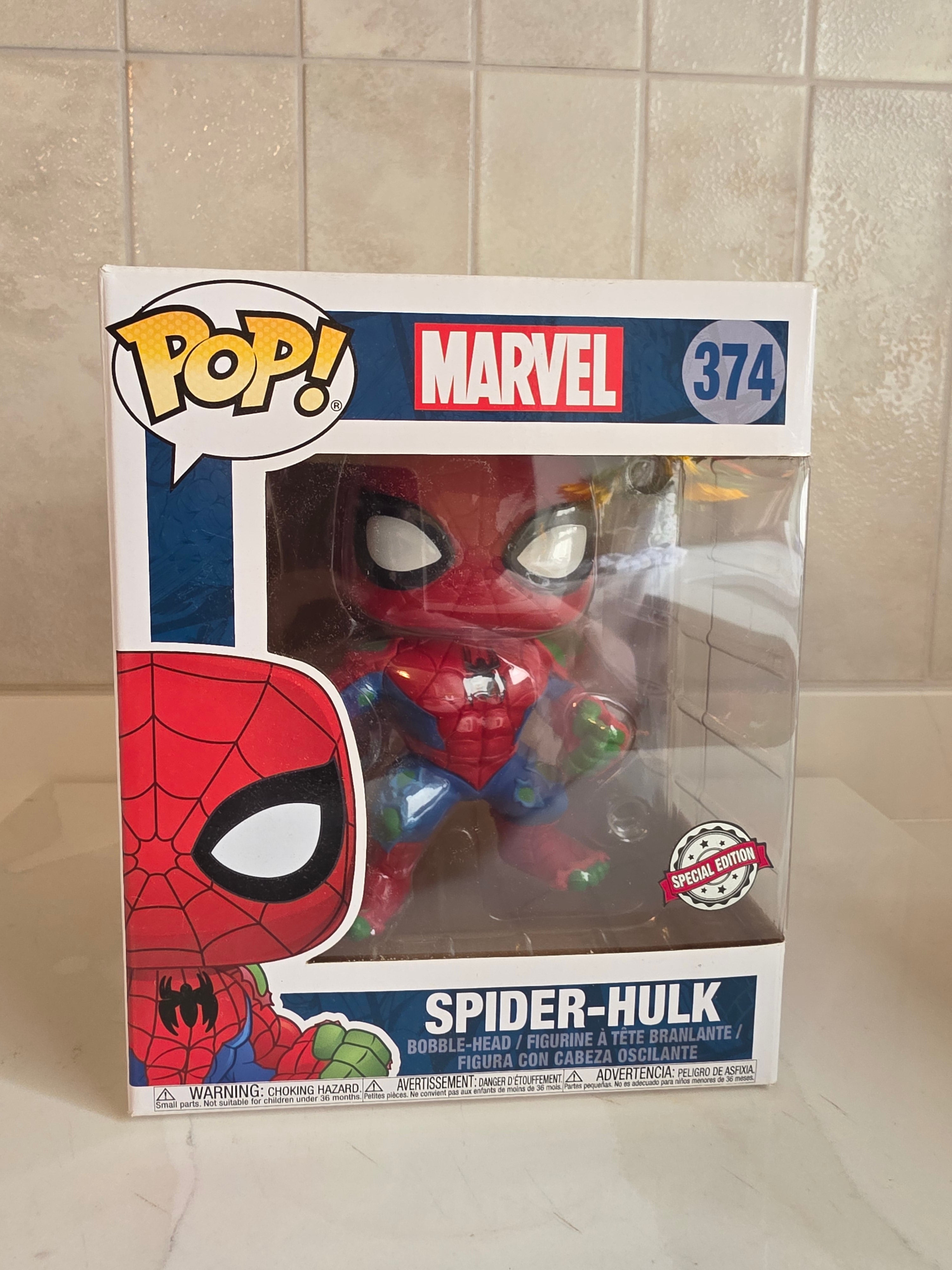 Funko Pop! Deluxe Spider-Hulk 374 (pre-owned) - Frog Vault Collectables