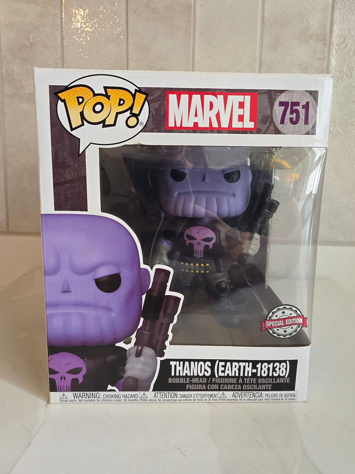 Funko Pop! Deluxe Thanos (Earth-18138) 751 (pre-owned) - Frog Vault Collectables