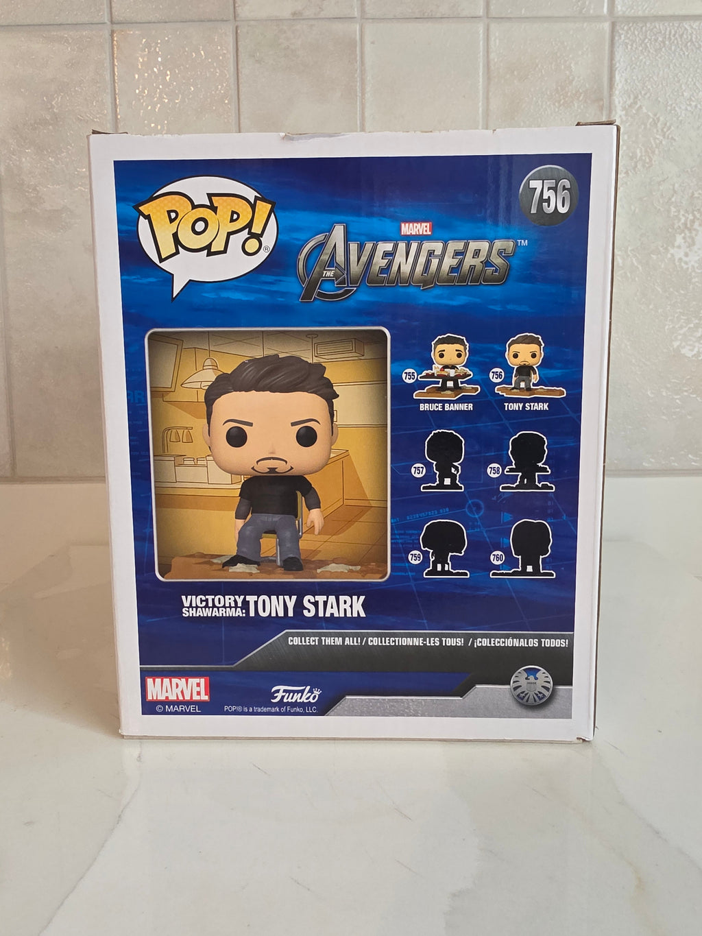 Funko Pop! Deluxe Victory Shawarma: Tony Stark 756 (pre-owned) - Frog Vault Collectables