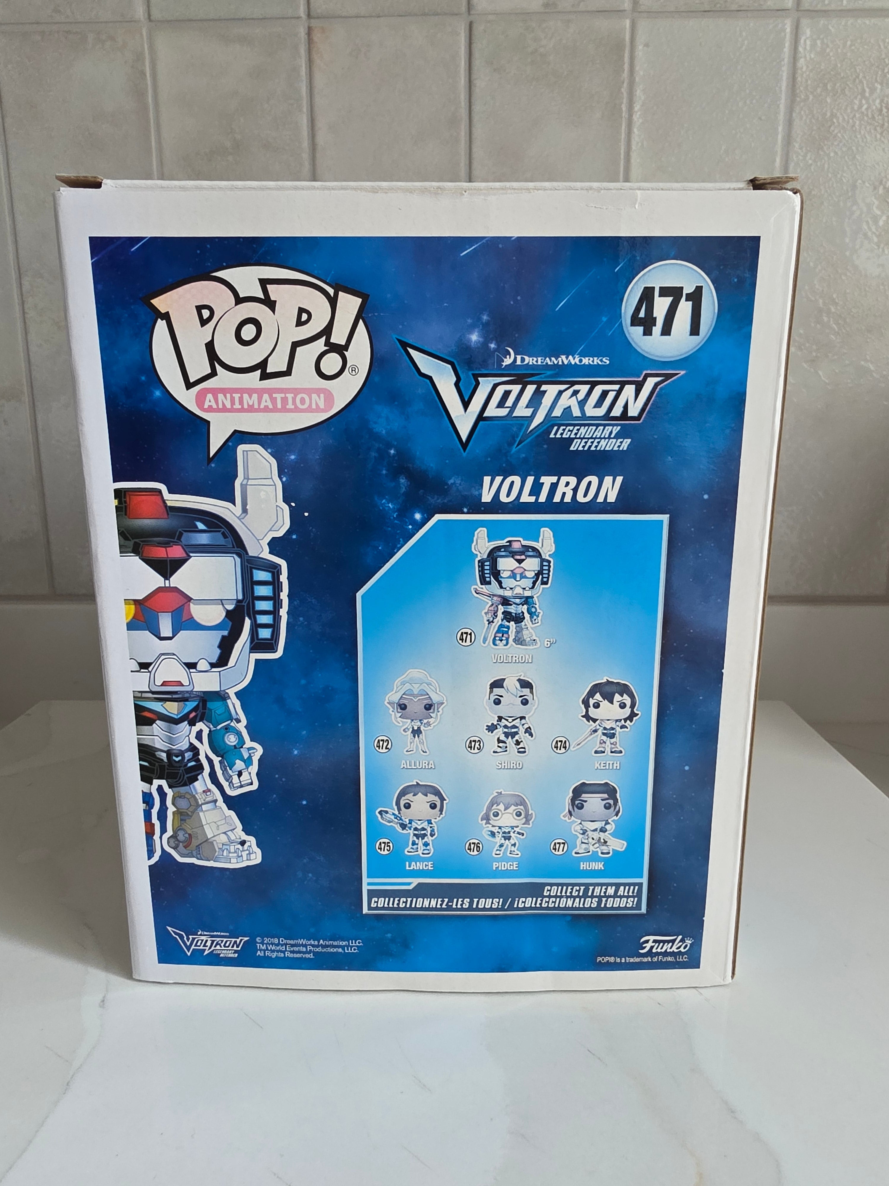 Funko Pop! Deluxe Voltron Legendary Defender 471 (pre-owned) - Frog Vault Collectables