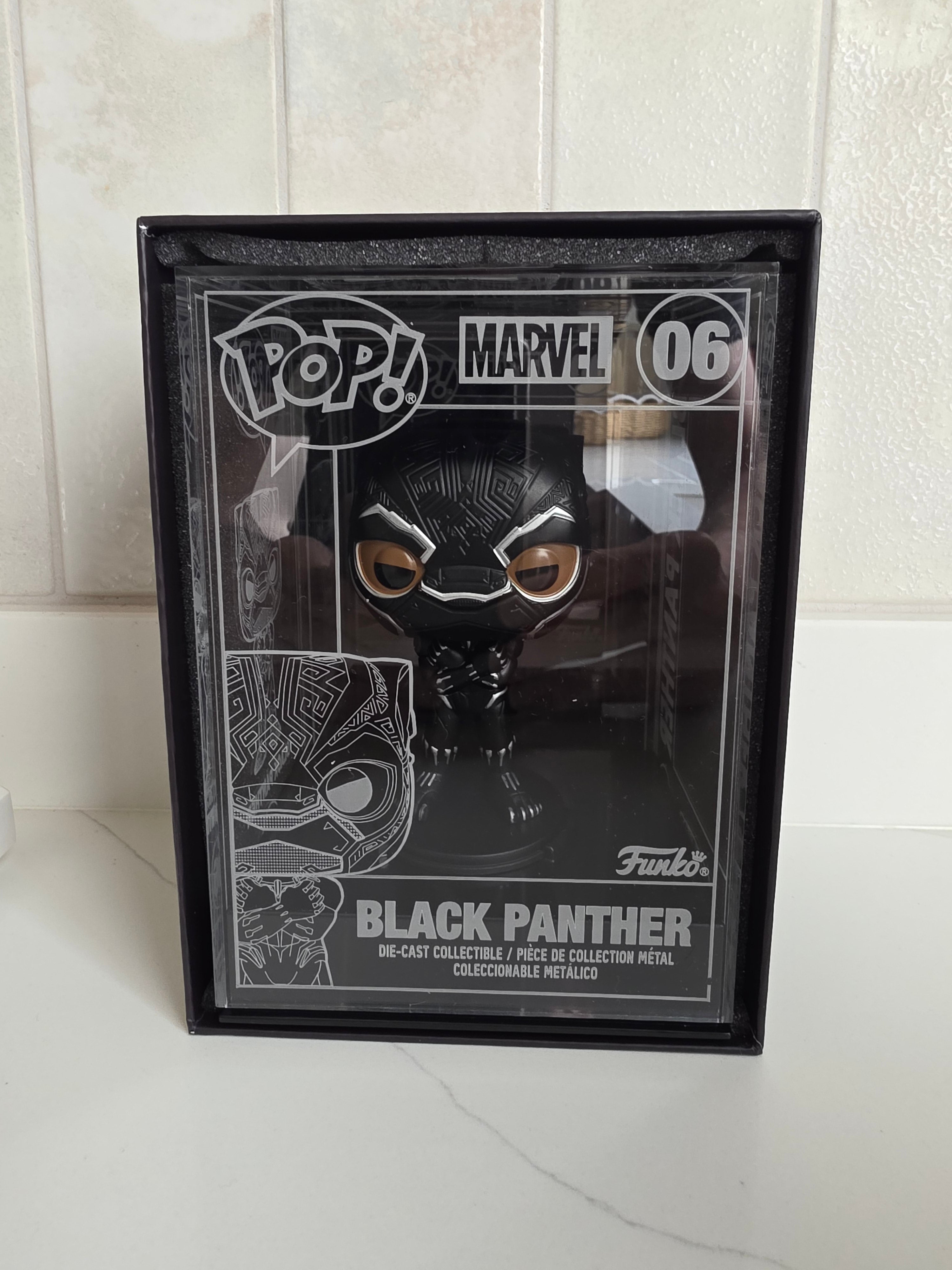 Funko Pop! Die Cast Black Panther 06(pre-owned) - Frog Vault Collectables