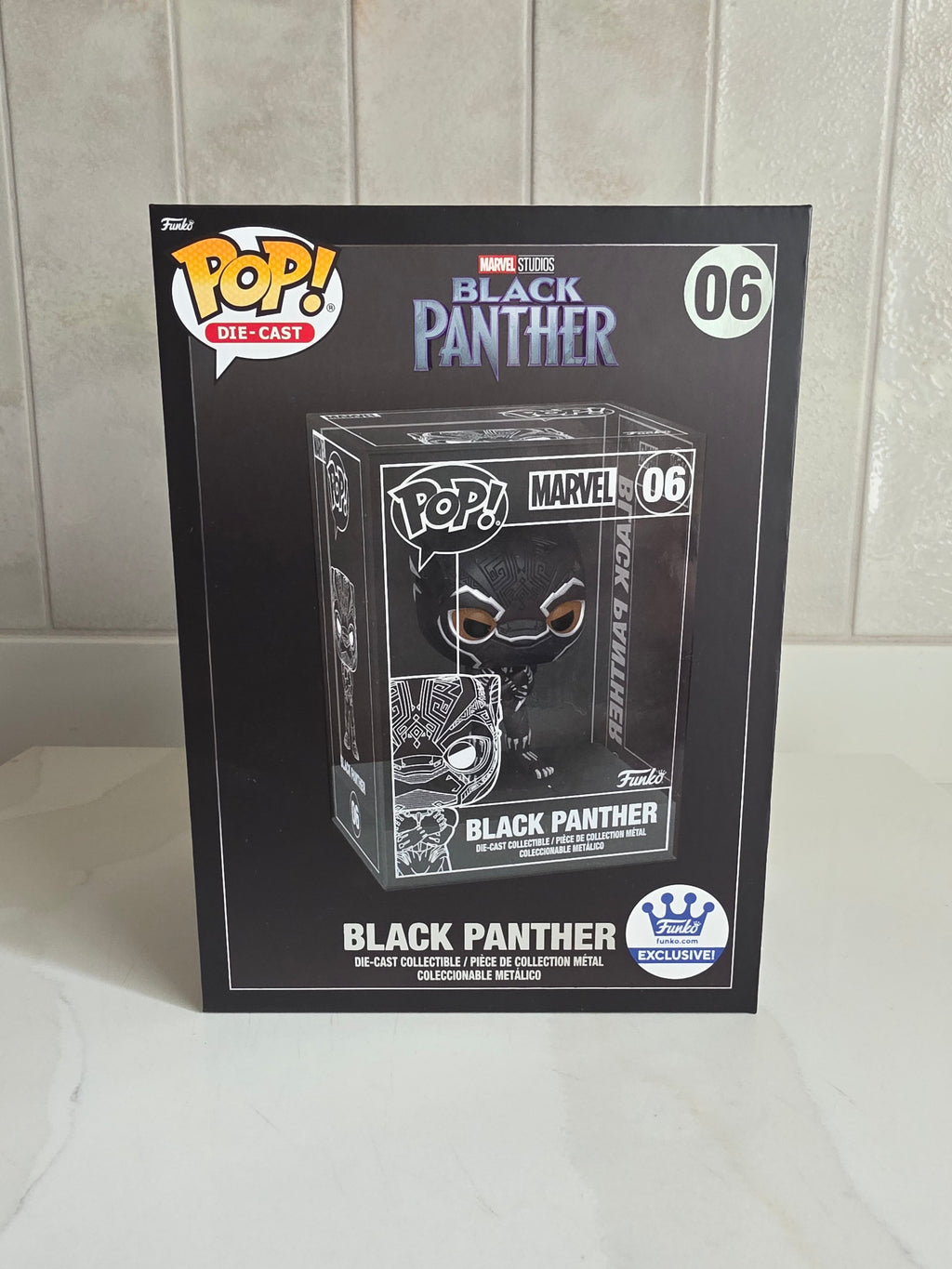 Funko Pop! Die Cast Black Panther 06(pre-owned) - Frog Vault Collectables
