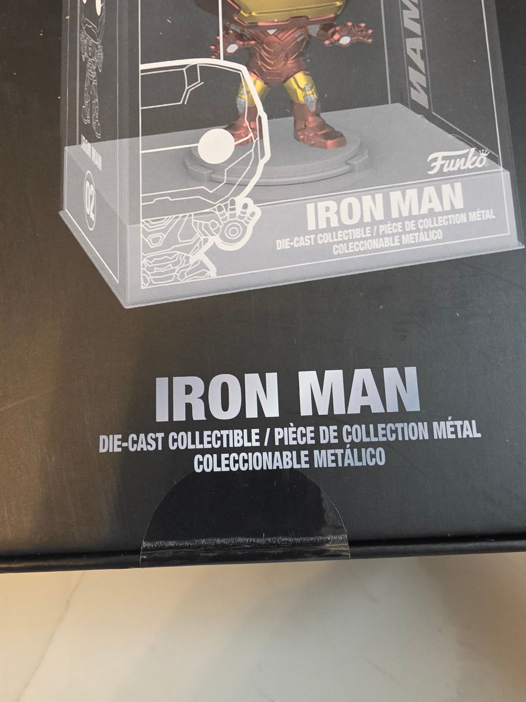 Funko Pop! Die-cast Iron Man 02. New in box and sealed - Frog Vault Collectables
