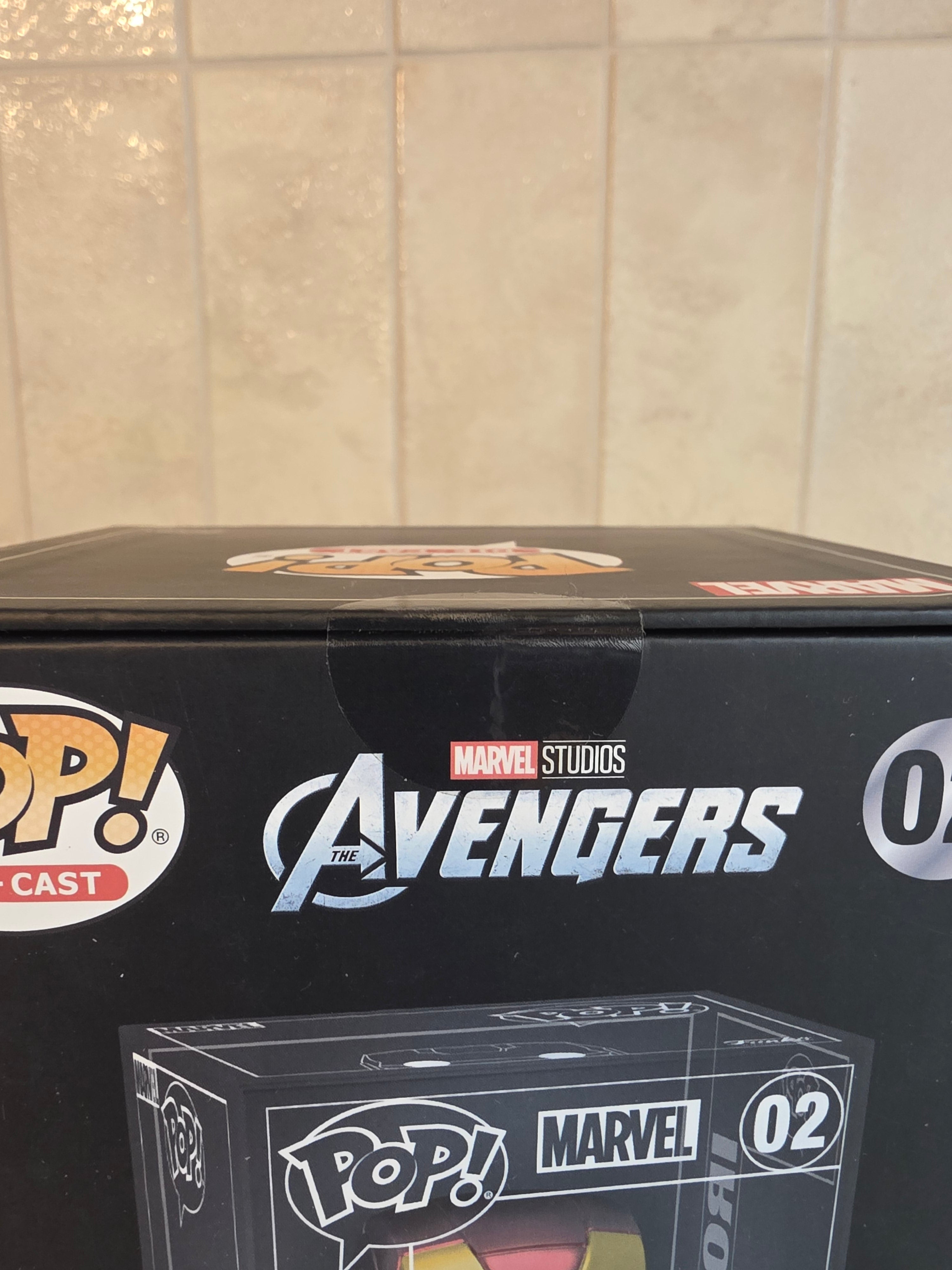 Funko Pop! Die-cast Iron Man 02. New in box and sealed - Frog Vault Collectables