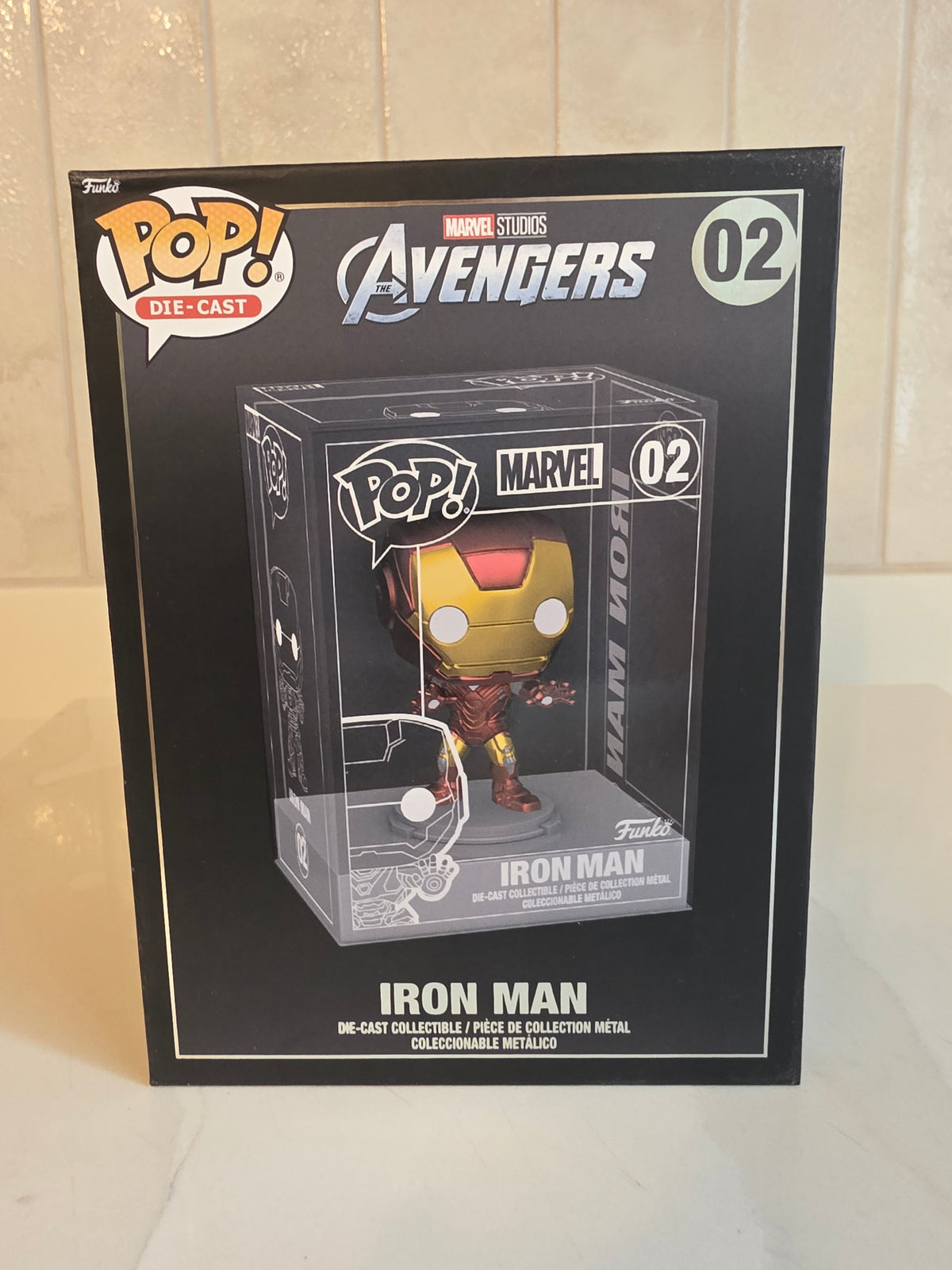 Funko Pop! Die-cast Iron Man 02. New in box and sealed - Frog Vault Collectables
