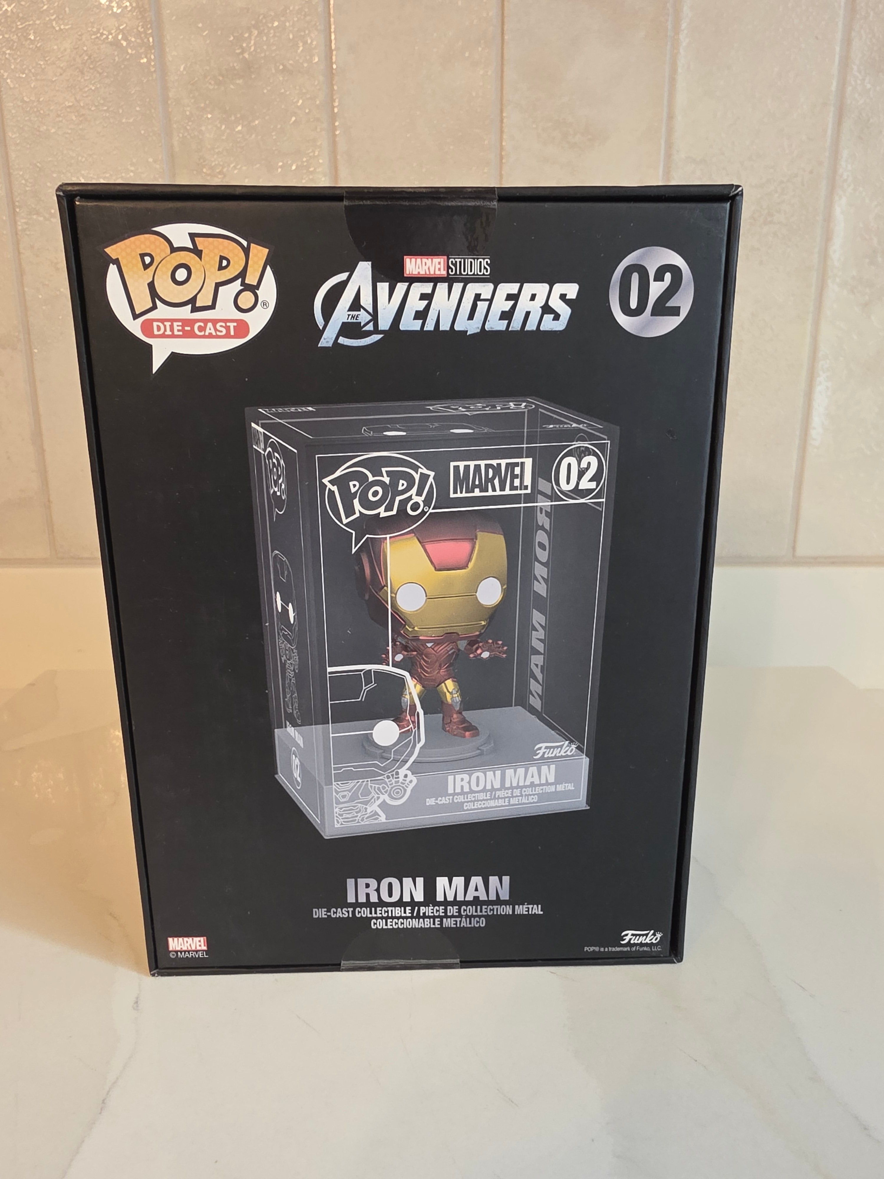 Funko Pop! Die-cast Iron Man 02. New in box and sealed - Frog Vault Collectables