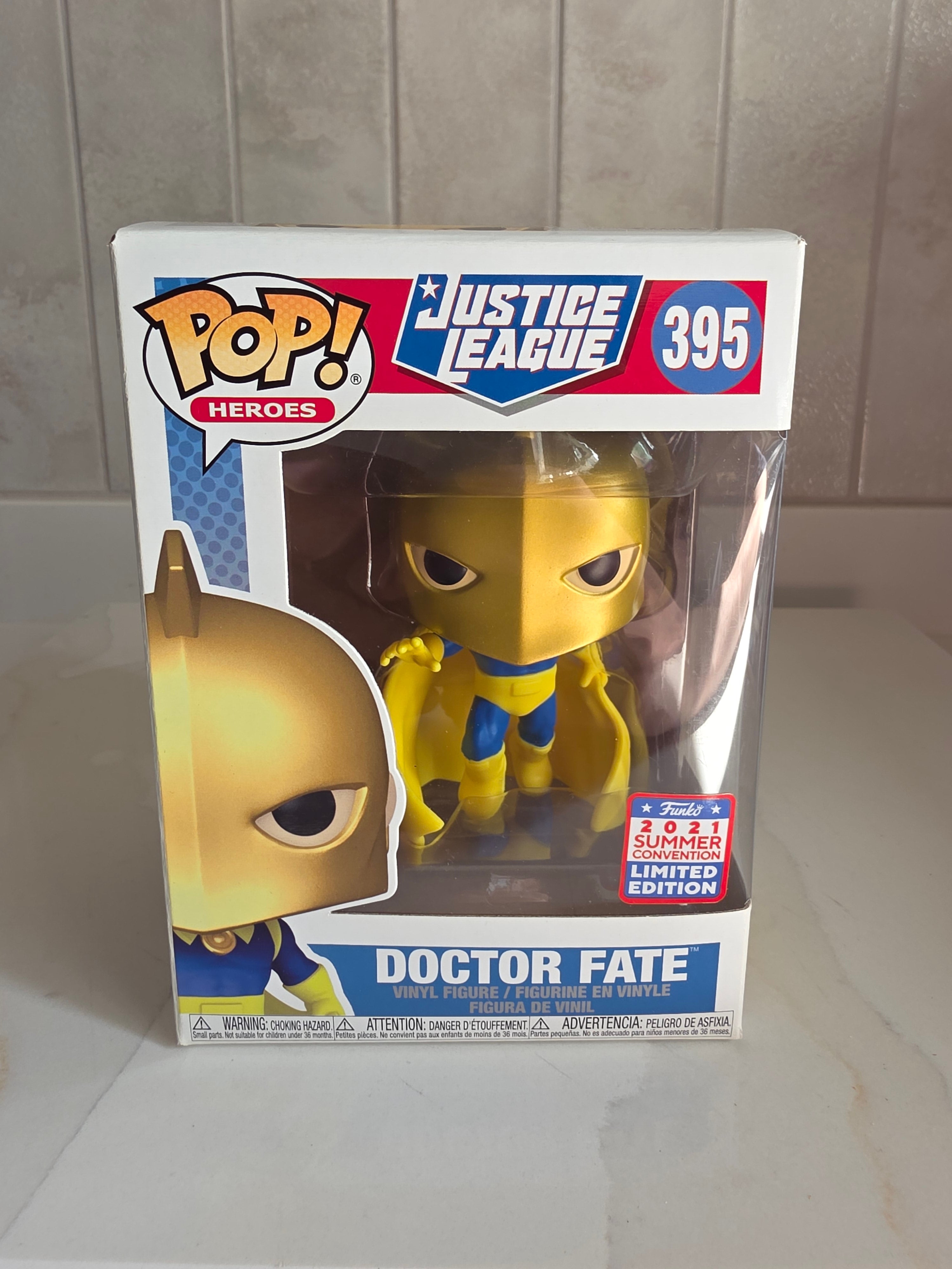 Funko Pop! Doctor Fate 395 (pre-owned) - Frog Vault Collectables